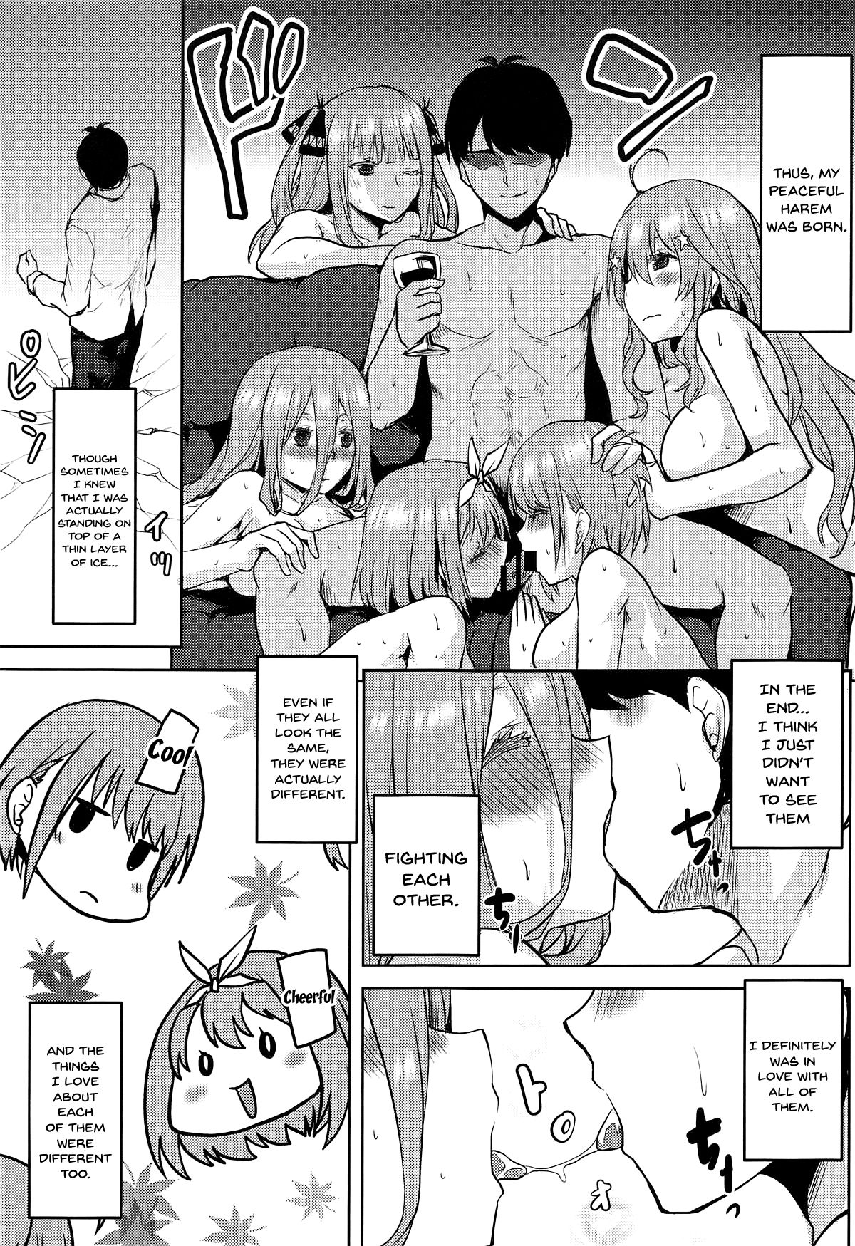 Sisters Series — Five Identical Sisters Take Turns Getting Fucked Hard In Explicit Hentai Gangbang [COMIC1☆15 Omodume Kushikatsu Koumei Gotoubun no Hanayome English Doujins.com]