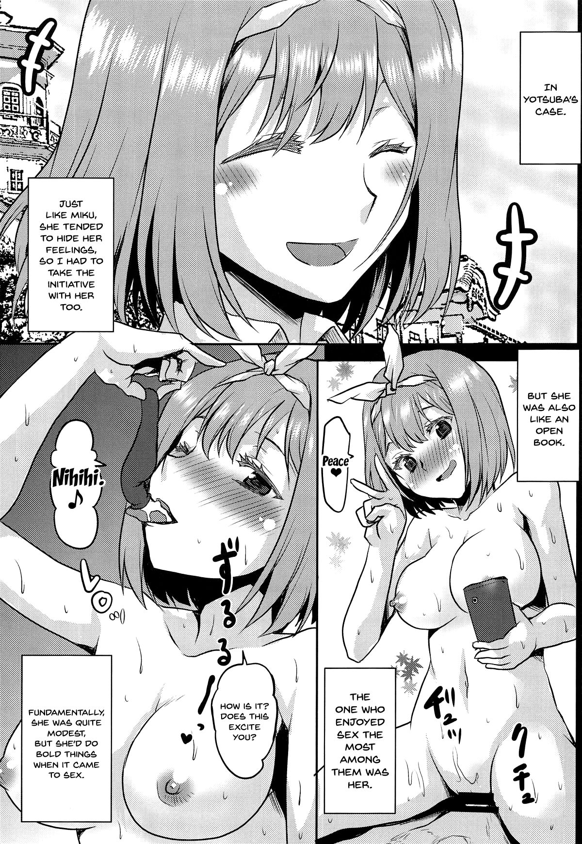 Sisters Series — Five Identical Sisters Take Turns Getting Fucked Hard In Explicit Hentai Gangbang [COMIC1☆15 Omodume Kushikatsu Koumei Gotoubun no Hanayome English Doujins.com]