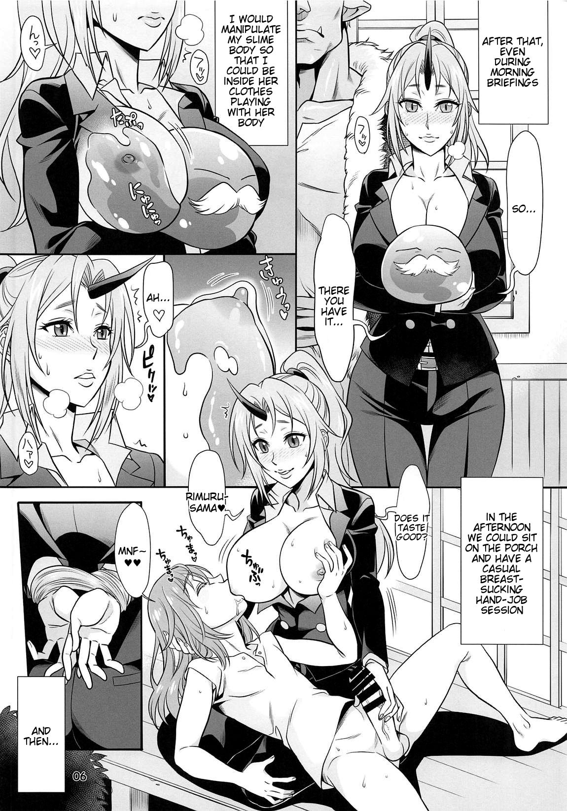 Slime Series — Secret Fucking of a Reincarnated Slime  [SC2019 Spring BANANAJAM (Hanzaki Jirou) Tensei Shitara Slime datta Ken English Tigoris Translates]