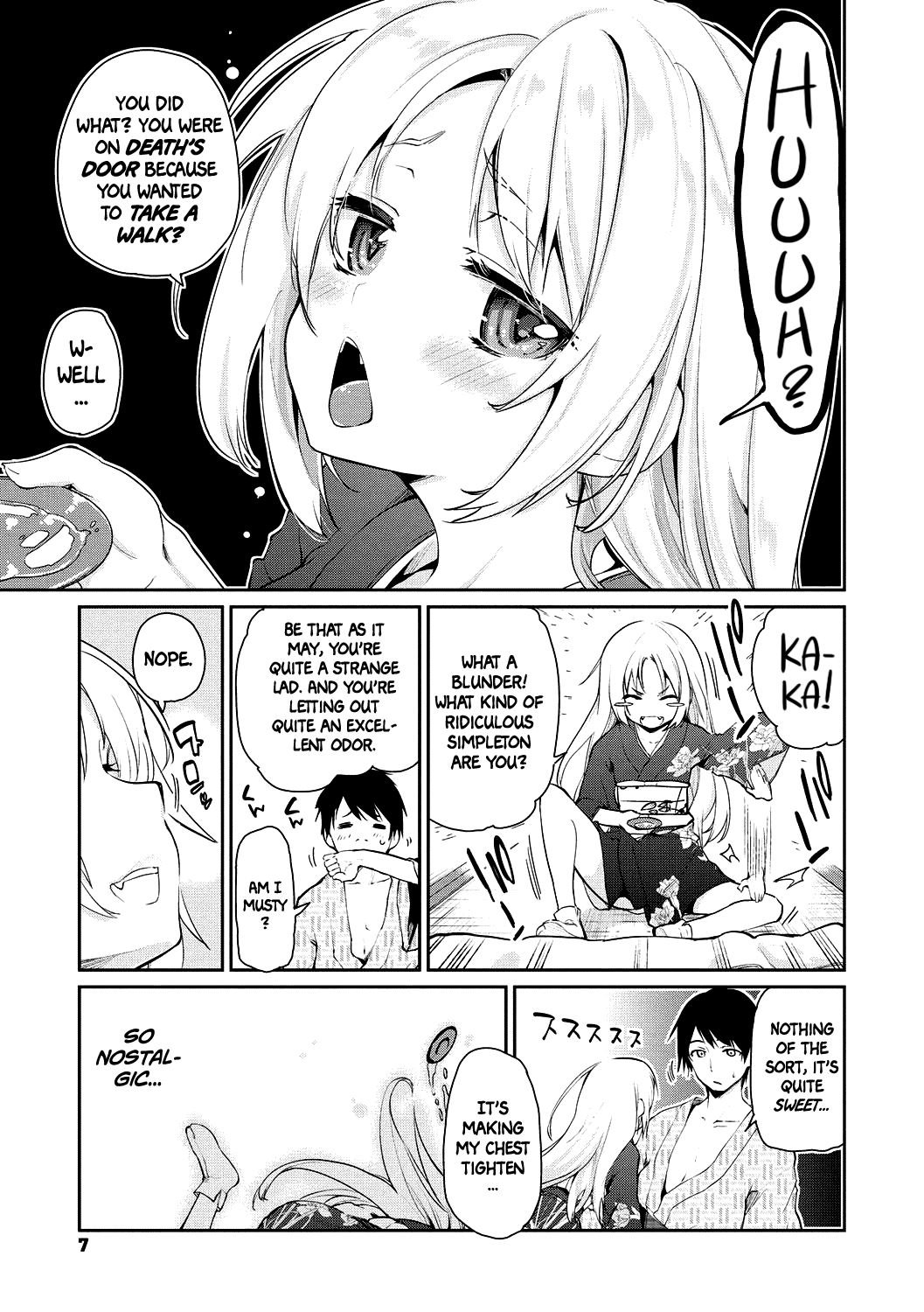 Spirit World Series — Harem Encounter with Busty Demon Girls and Creampie Action [Azuma Sawayoshi] Ayakashi-kan e Youkoso! Ch. 1-6 [English] =White Symphony= [Digital]
