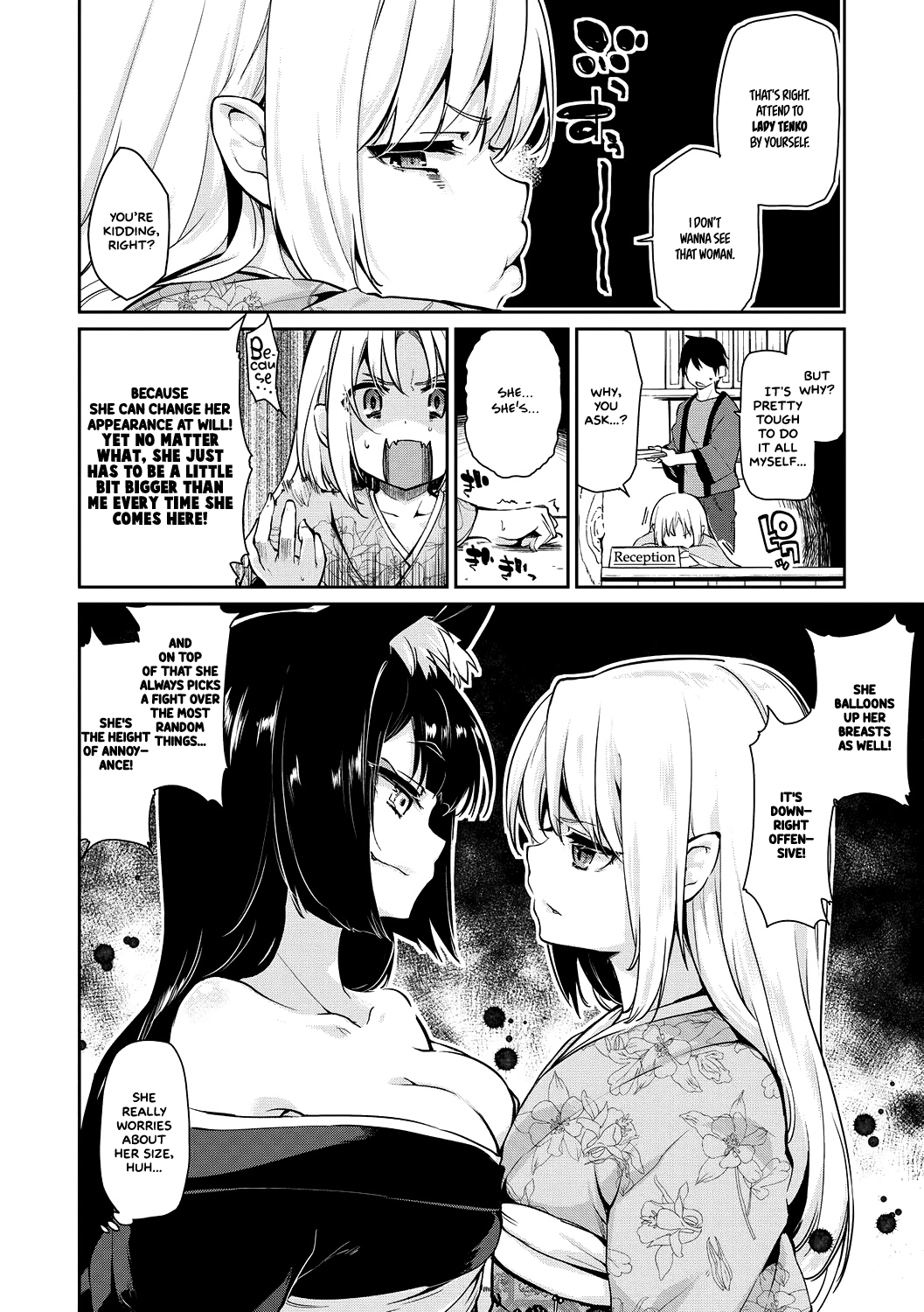 Spirit World Series — Harem Encounter with Busty Demon Girls and Creampie Action [Azuma Sawayoshi] Ayakashi-kan e Youkoso! Ch. 1-6 [English] =White Symphony= [Digital]