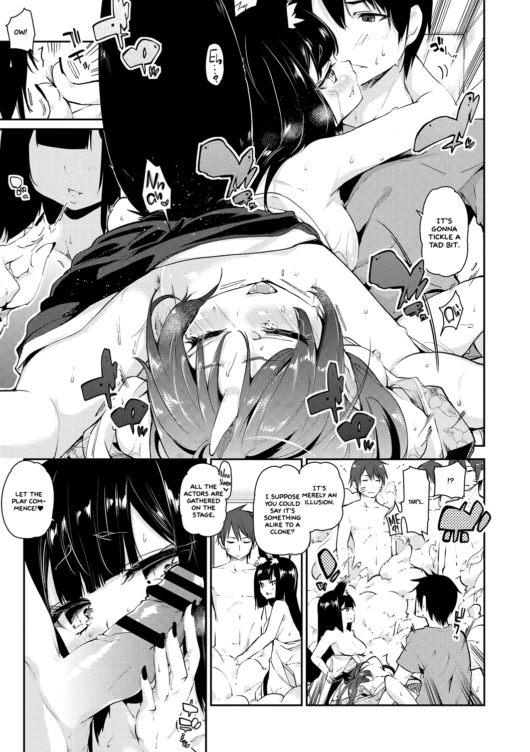 Spirit World Series — Harem Encounter with Busty Demon Girls and Creampie Action [Azuma Sawayoshi] Ayakashi-kan e Youkoso! Ch. 1-6 [English] =White Symphony= [Digital]