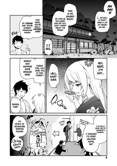 Spirit World Series — Harem Encounter with Busty Demon Girls and Creampie Action [Azuma Sawayoshi] Ayakashi-kan e Youkoso! Ch. 1-6 [English] =White Symphony= [Digital]