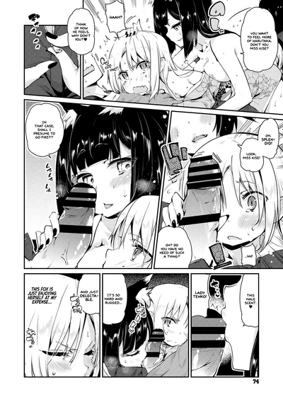 Spirit World Series — Harem Encounter with Busty Demon Girls and Creampie Action [Azuma Sawayoshi] Ayakashi-kan e Youkoso! Ch. 1-6 [English] =White Symphony= [Digital]