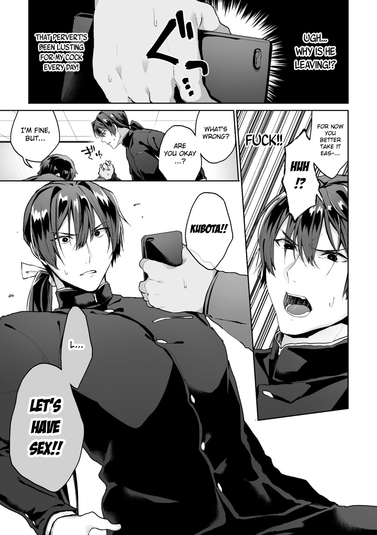 Student Council Series — The Respected Morals Committee Chairman Is Actually a Perverted Masochist Whore!? Ch. 3  [Yamada Kou]
