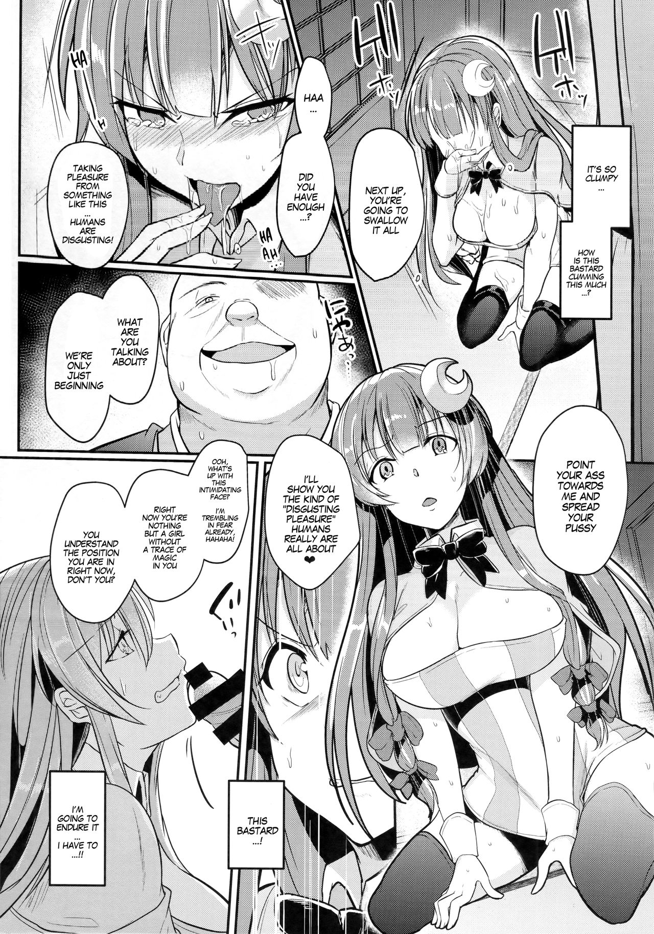 Substitute Series — Patchouli Gets Used As A Rough Fuckdoll For Hardcore Fantasy Sex [Reitaisai 15 Kuusou Monochrome Abi Touhou Project English MegaFagget]