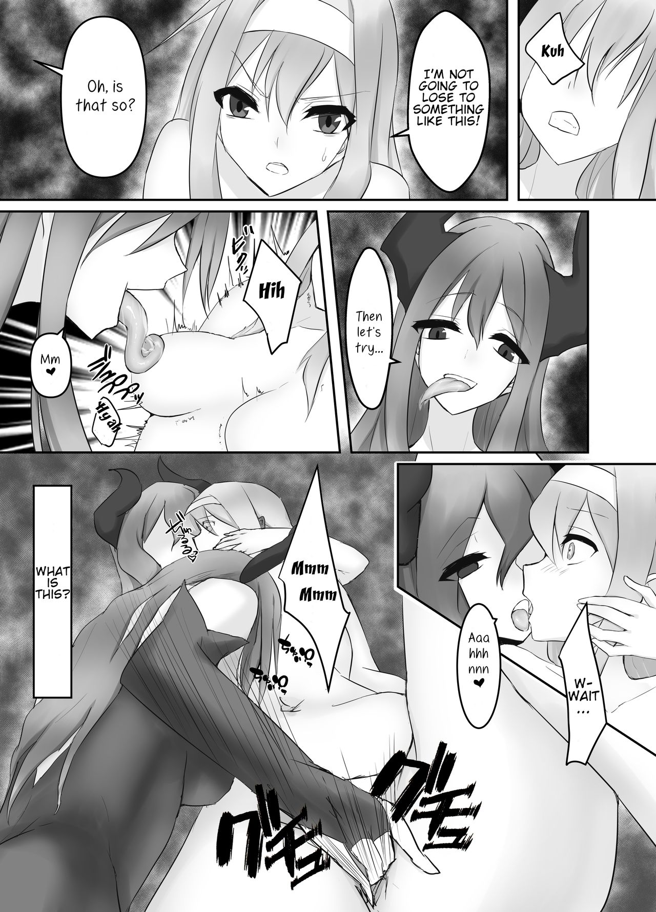 Succubus Series — Monster Girl Lesbian Rape Scene [Intondou (Stealth Moko)]