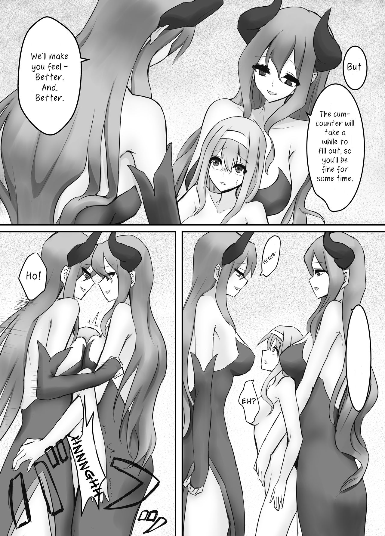 Succubus Series — Monster Girl Lesbian Rape Scene [Intondou (Stealth Moko)]