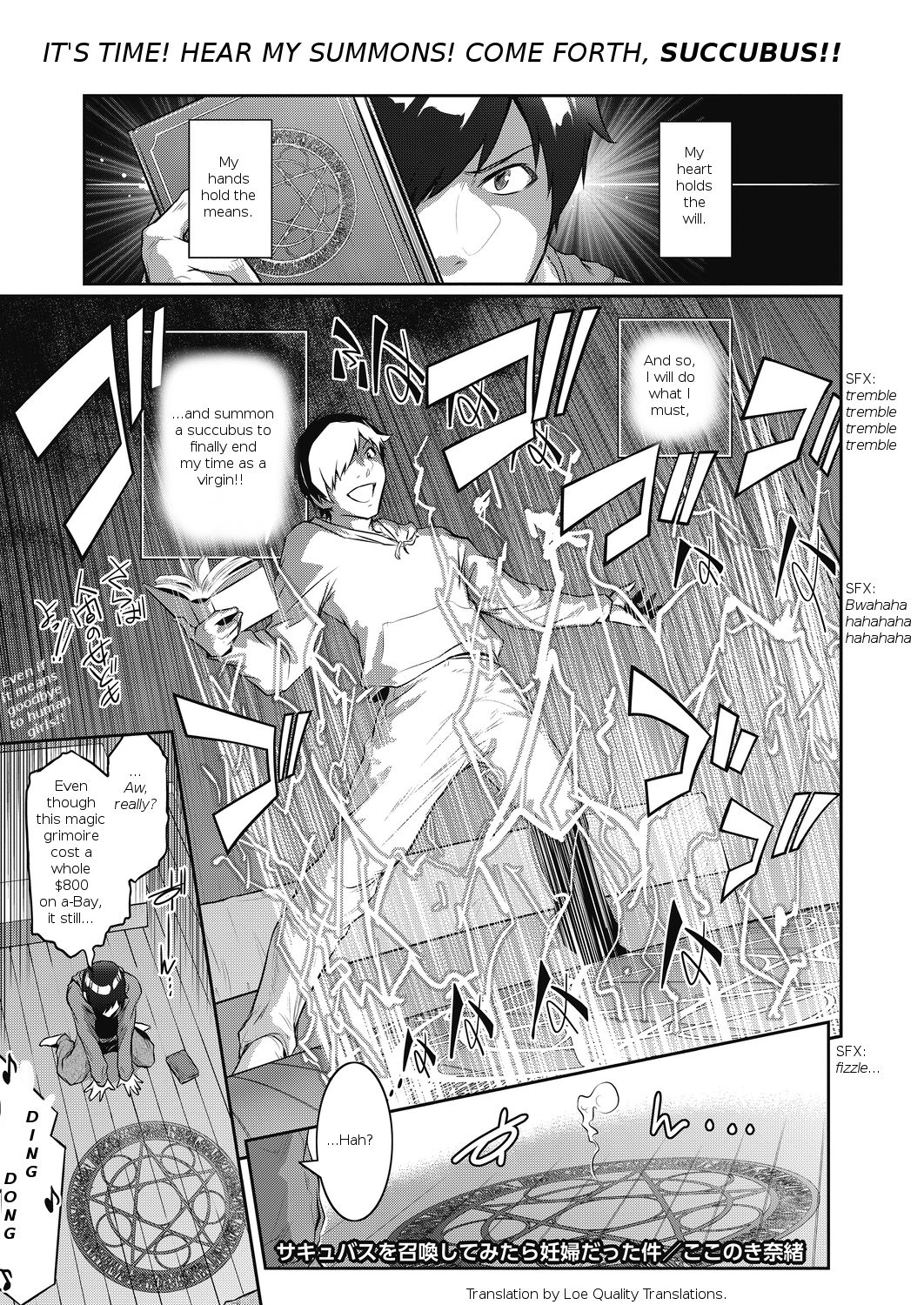 Summoning Series — I Tried to Summon a Succubus and Got a Pregnant-Bodied Breeder Instead [Kokonoki Nao]