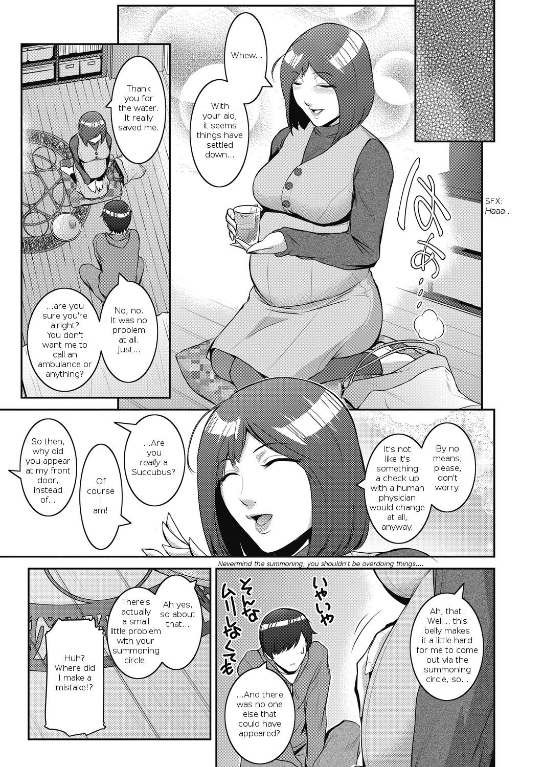 Summoning Series — I Tried to Summon a Succubus and Got a Pregnant-Bodied Breeder Instead [Kokonoki Nao]