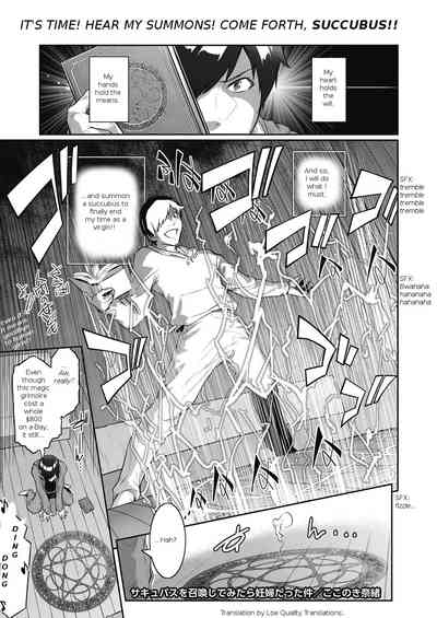 Summoning Series — I Tried to Summon a Succubus and Got a Pregnant-Bodied Breeder Instead [Kokonoki Nao]