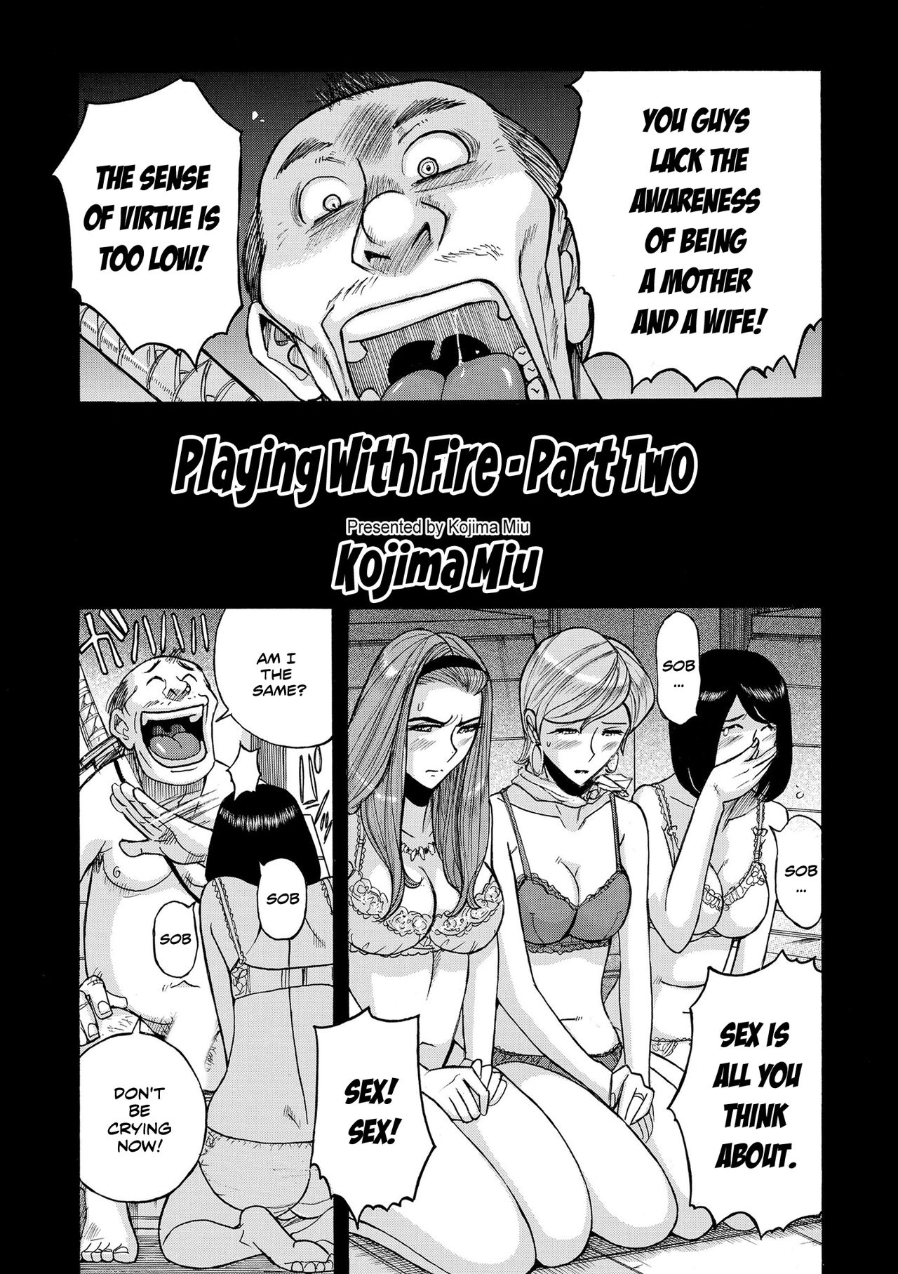 Taboo Affairs Series — Playing With Fire Part 2: Uncontrollable Lust [Kojima Miu]