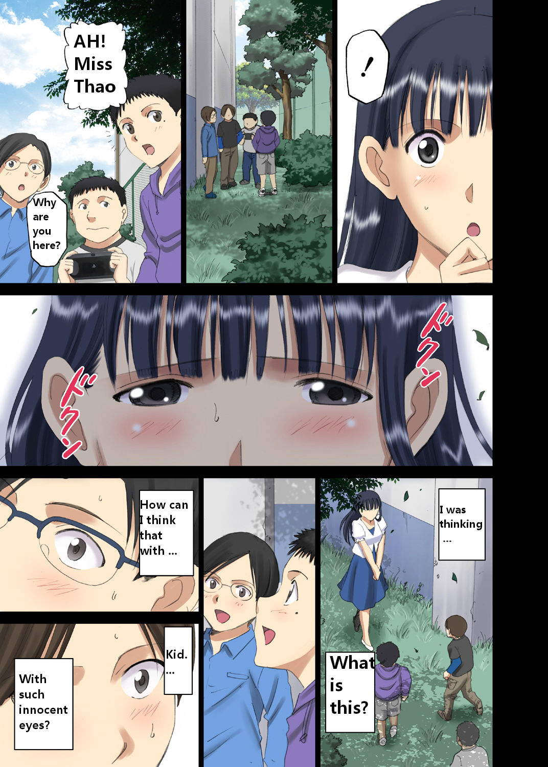 Teacher Series — Big Tits Tutor Miyuki Tamiya Exposed to Male Students’ Gaze [ACTIVA (SMAC) Roshutsu Otome Chichi Comic English Digital]