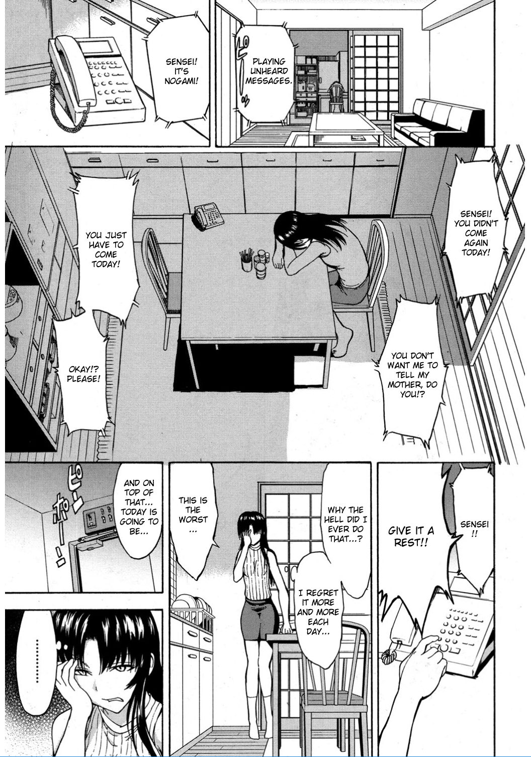 Teacher Series —  Female Teacher Ichikawa Miyuki Gets Fucked Hard in the Classroom [Hakaba] [English] [Kizlan]