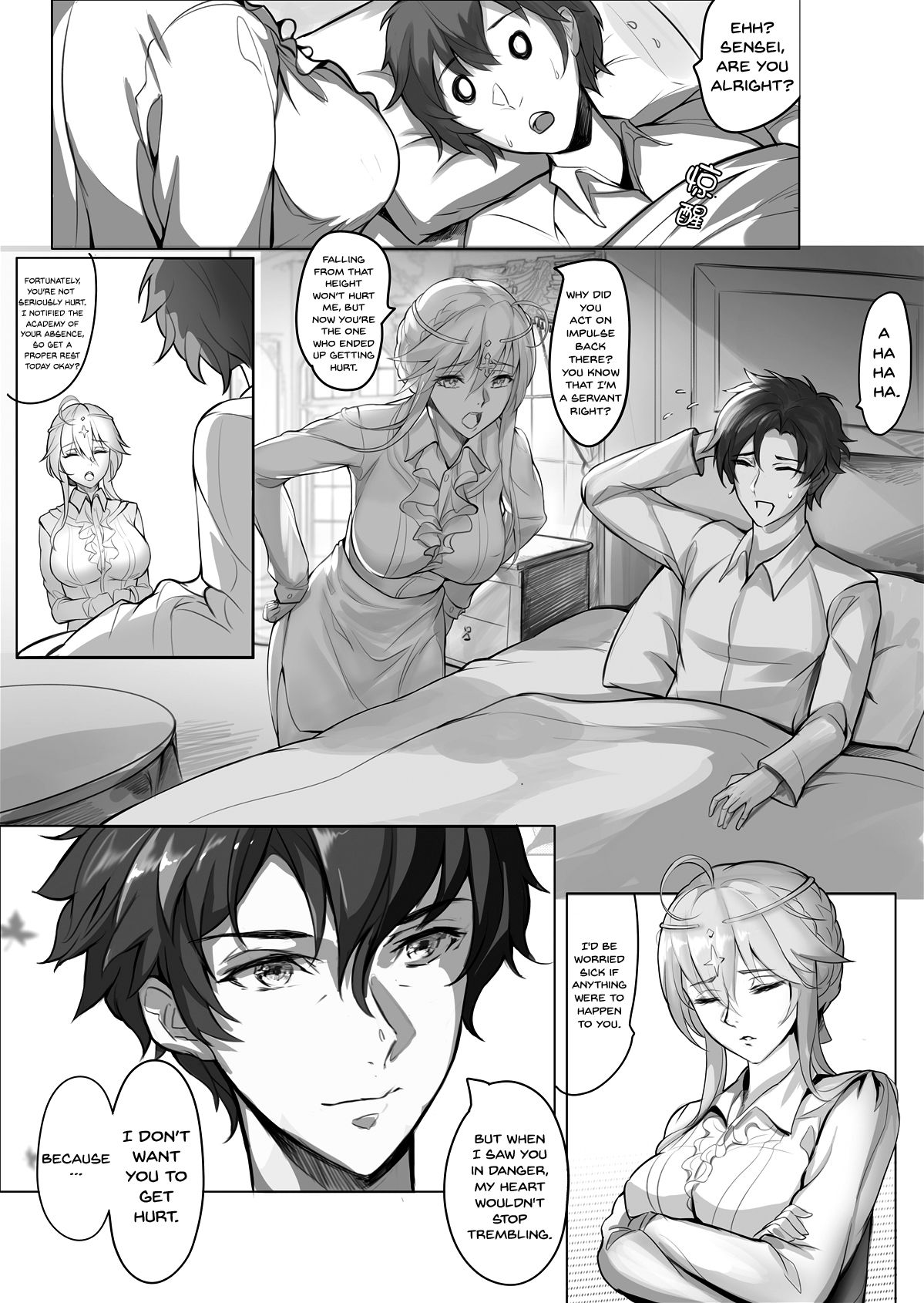 Teacher Series — FGO Instructor Gets Her Pussy Filled by Student Cock in Classroom Fuck [C95 Nameless Tsuki no Senninno]