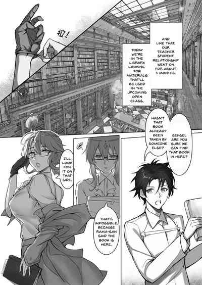 Teacher Series — FGO Instructor Gets Her Pussy Filled by Student Cock in Classroom Fuck [C95 Nameless Tsuki no Senninno]