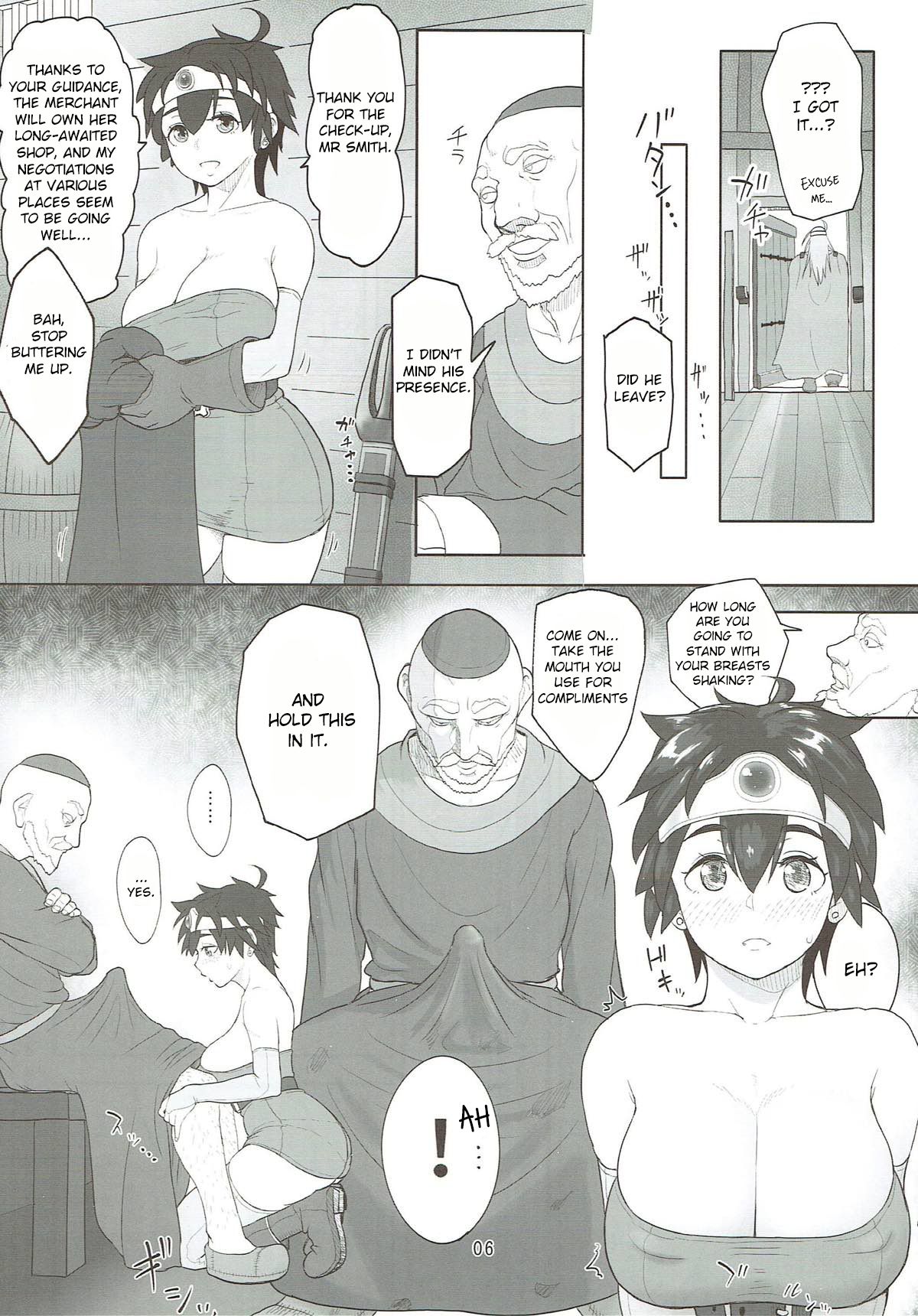 Teacher Series — How to Fuck a Magic-Immune Cunt Lesson 2: Successful Reward Creampie [C92 Roshiman Arimura Ario Dragon Quest III English CrowKarasu]