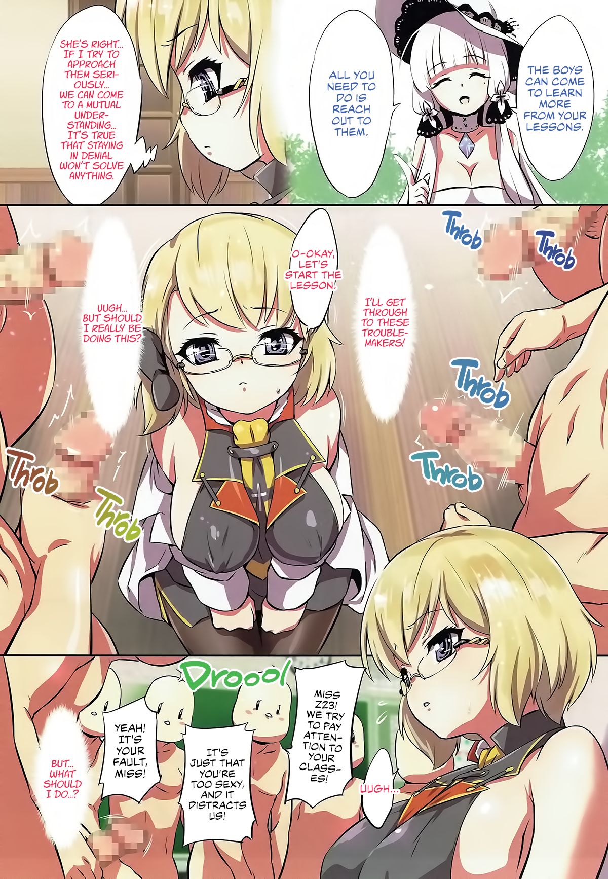 Teacher Series — Please Teach Us, Miss Z23! Hardcore Anime Schoolgirl Fucking  [CT31]
