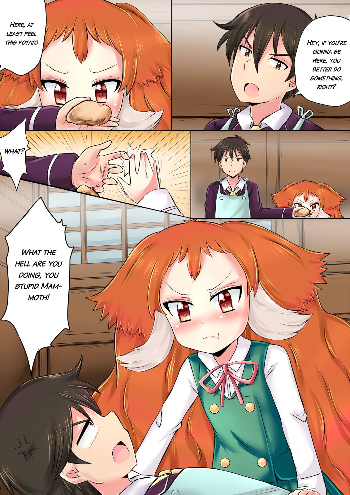 Teacher Series — Private Cooking Lesson with Busty Student Gets Wild in the Kitchen [Unholysoul] [English]