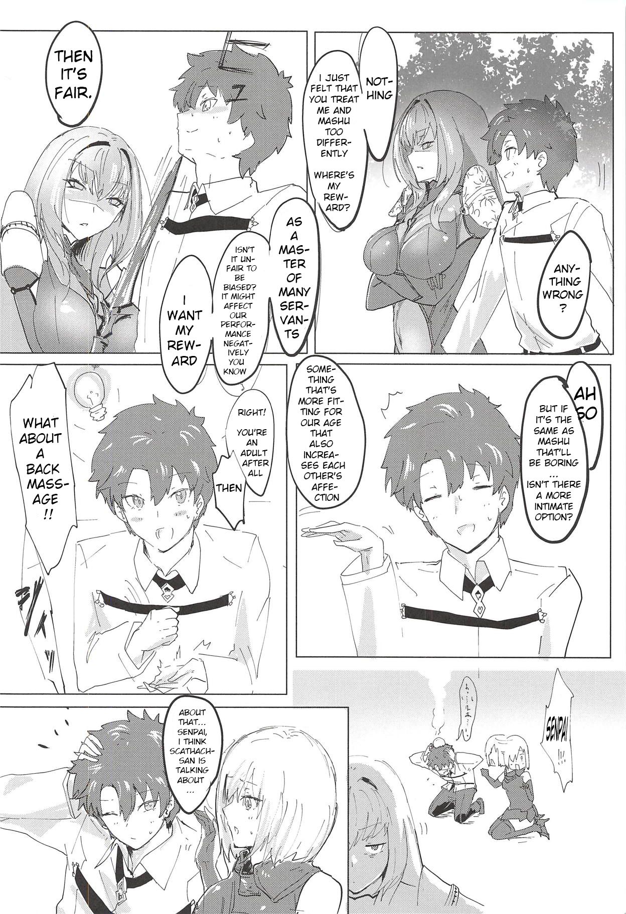 Teacher Series — Scathach FGO Mentor Bondage Fuck [COMIC1☆12] [Dateline (Mogi Yasunobu)]