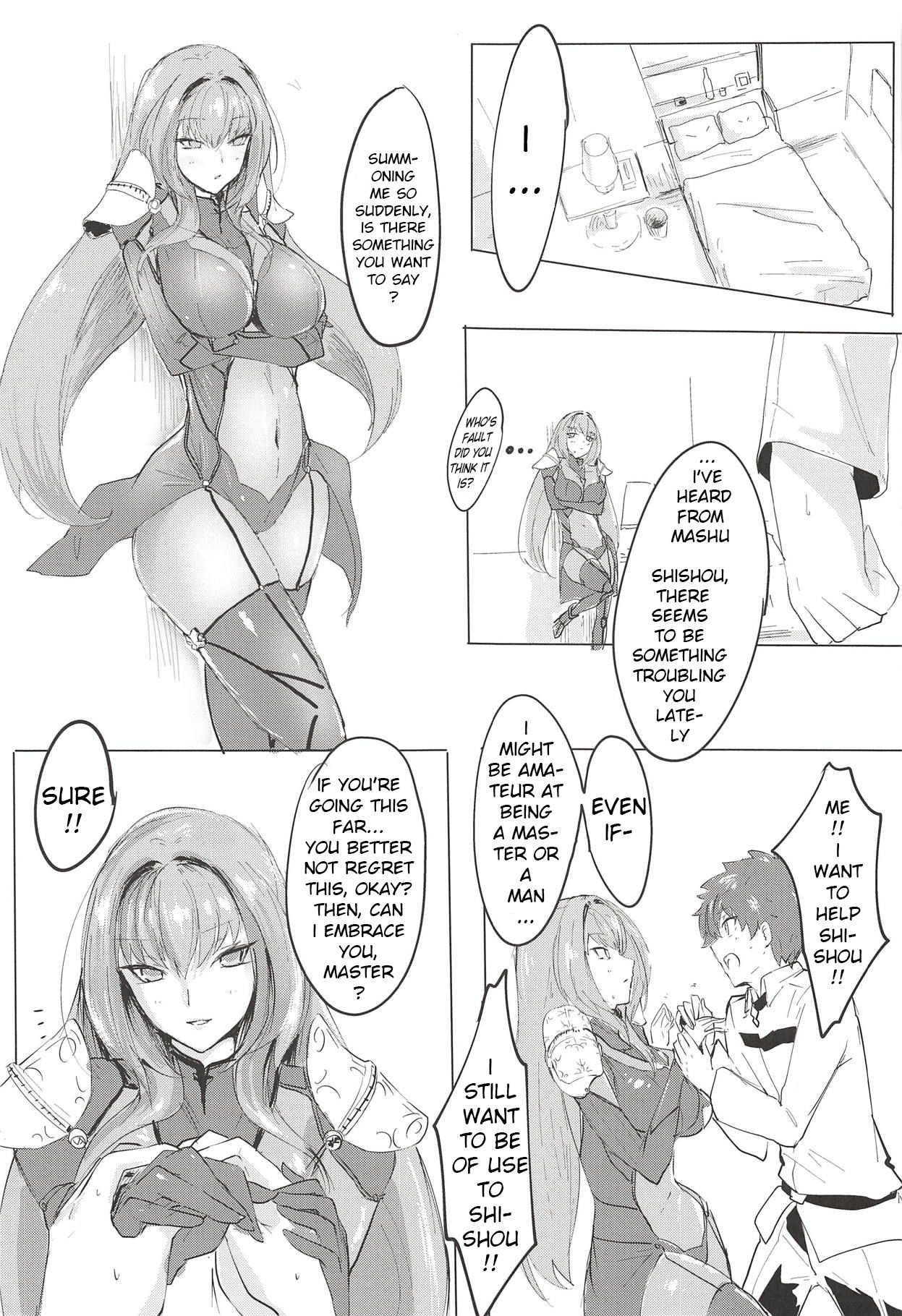 Teacher Series — Scathach FGO Mentor Bondage Fuck [COMIC1☆12] [Dateline (Mogi Yasunobu)]
