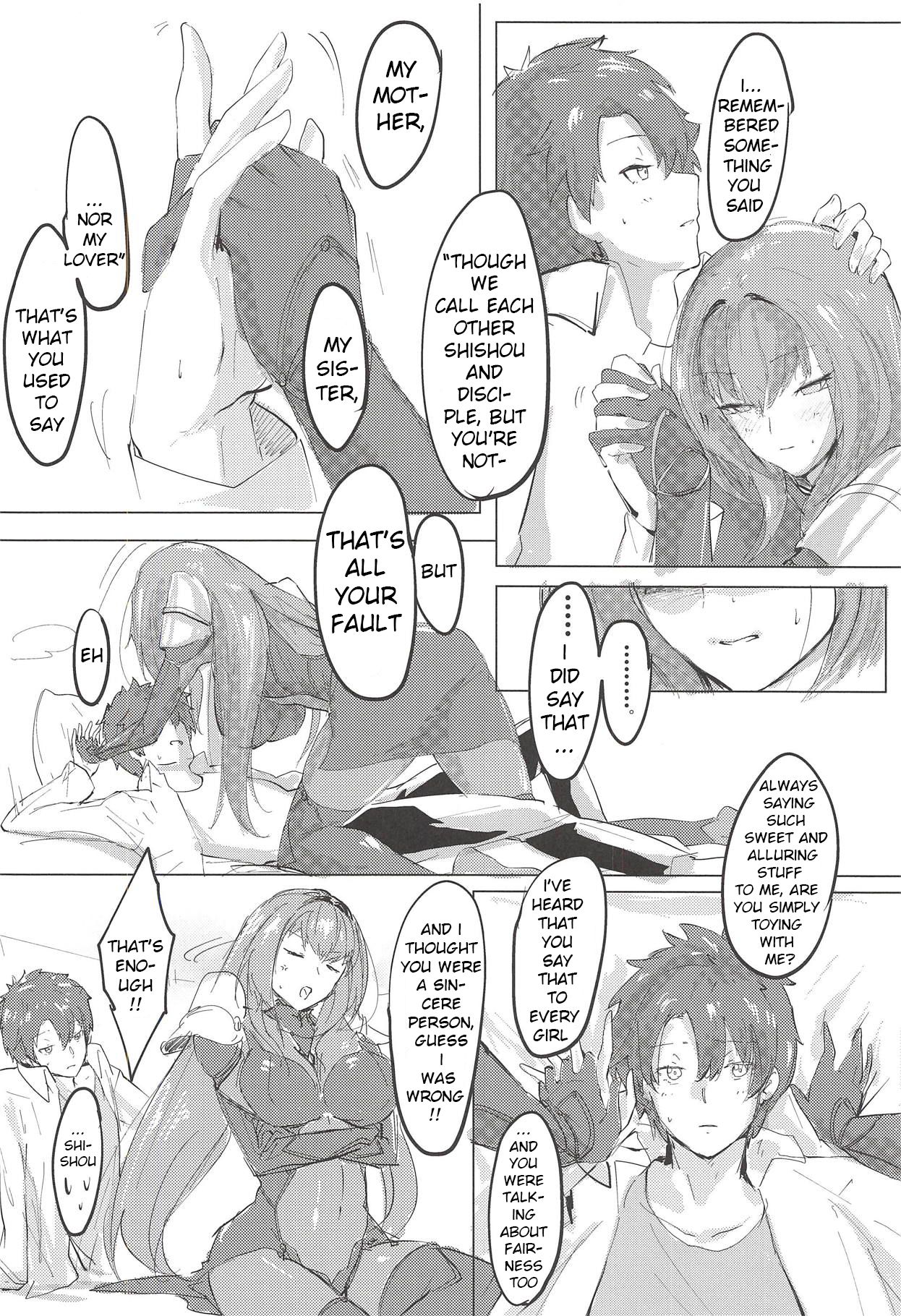 Teacher Series — Scathach FGO Mentor Bondage Fuck [COMIC1☆12] [Dateline (Mogi Yasunobu)]