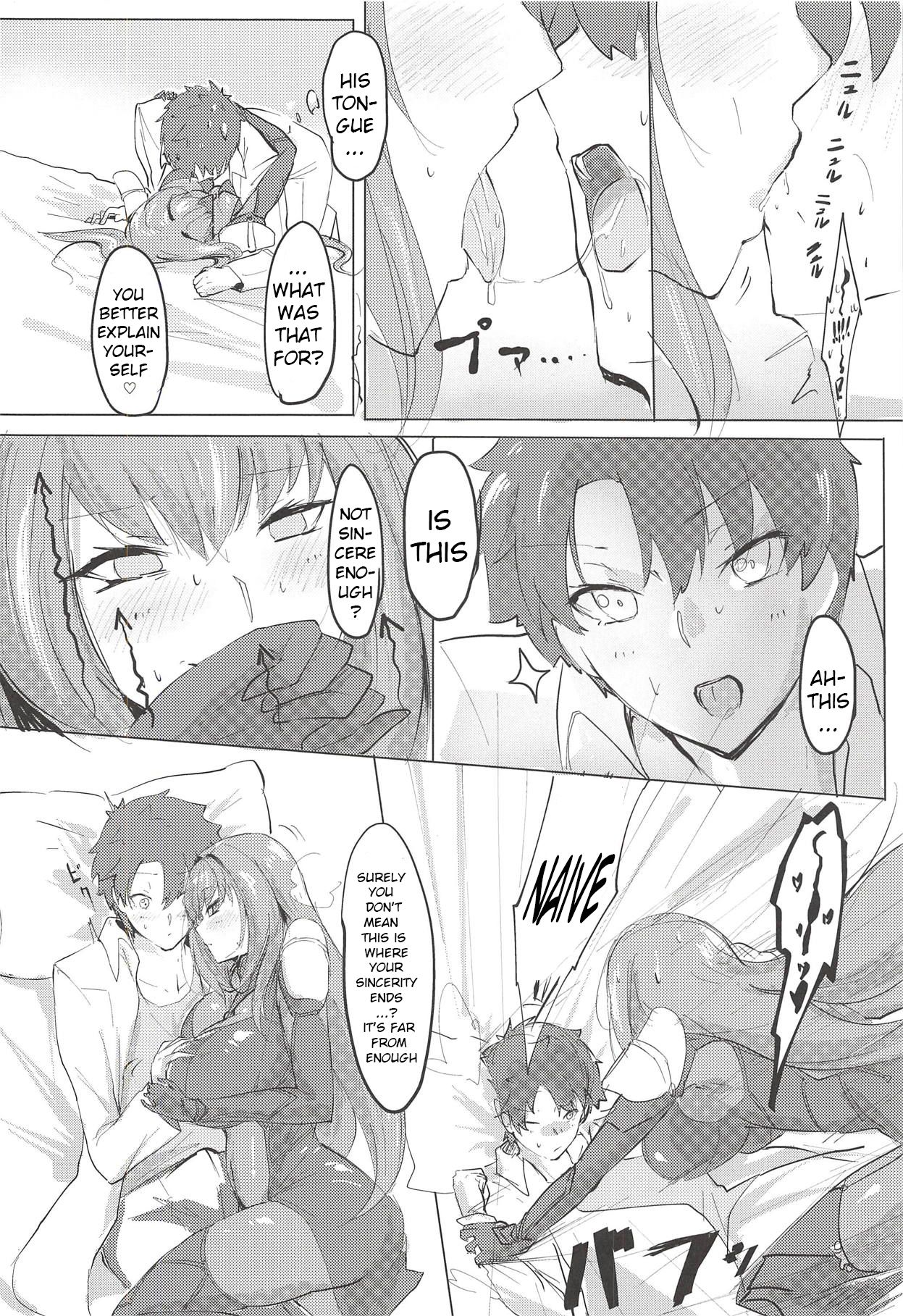Teacher Series — Scathach FGO Mentor Bondage Fuck [COMIC1☆12] [Dateline (Mogi Yasunobu)]