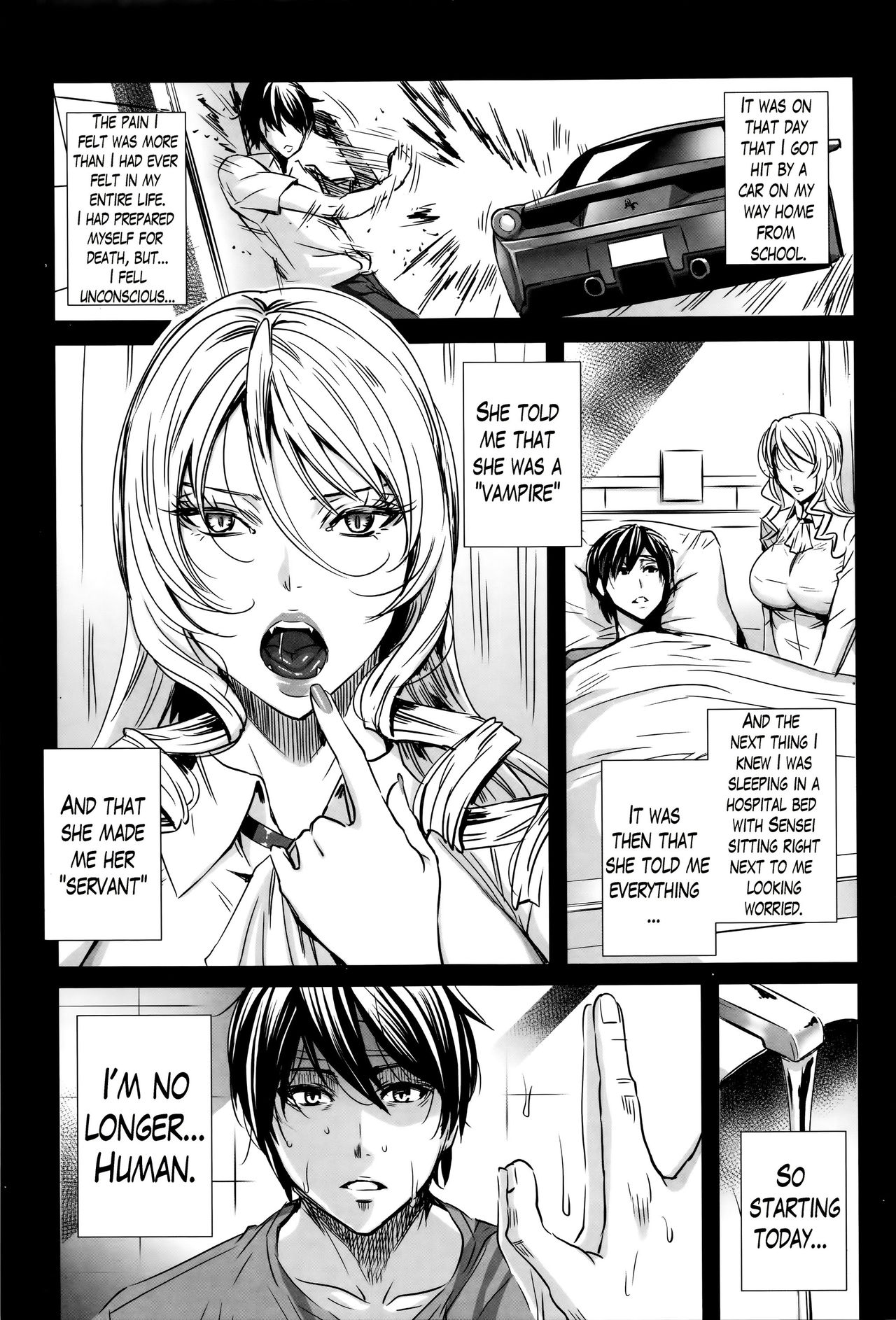 Teacher Series — Vampire Instructor Sucks Her Student Dry With Hardcore Blood And Cum Lessons [Fei]