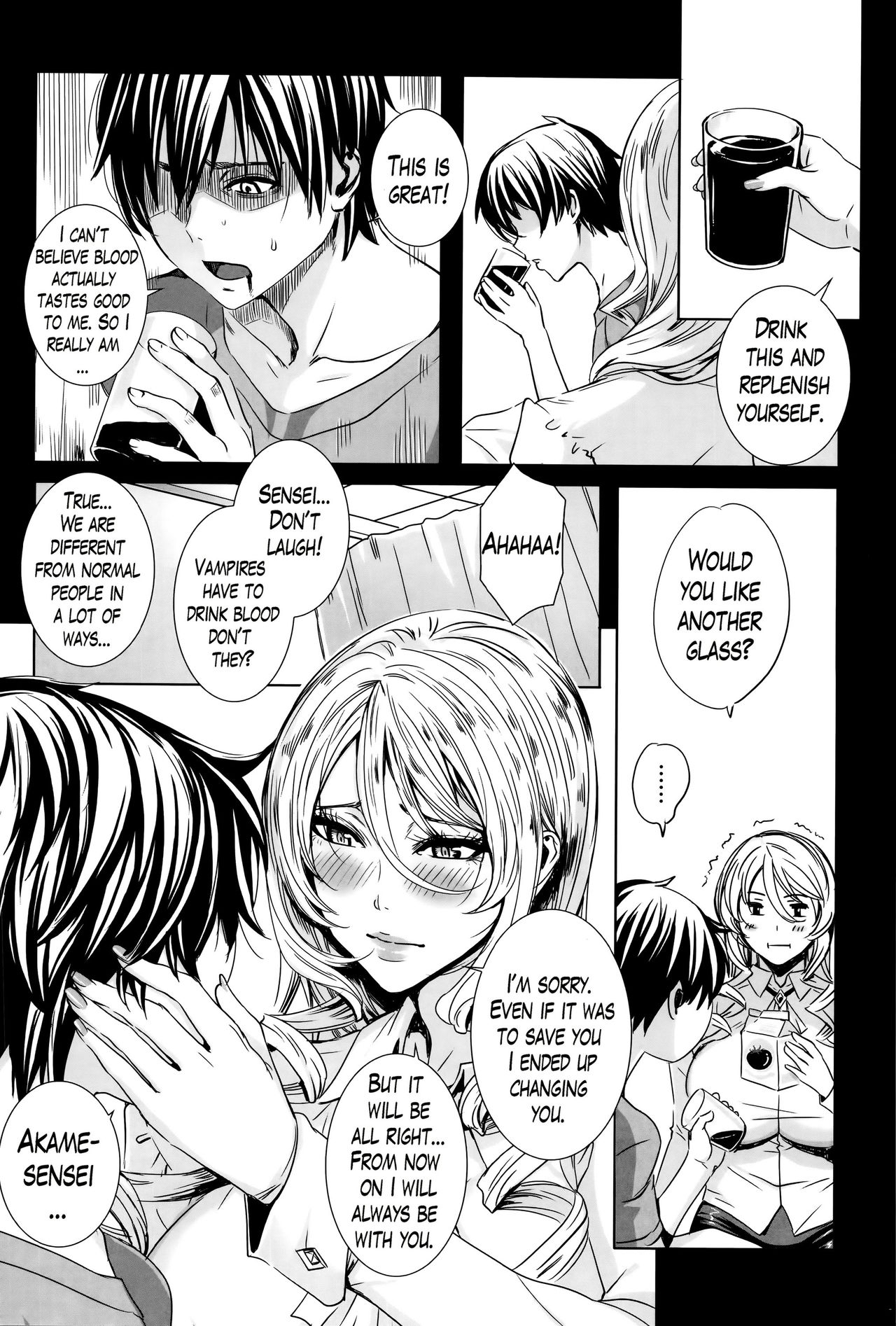 Teacher Series — Vampire Instructor Sucks Her Student Dry With Hardcore Blood And Cum Lessons [Fei]