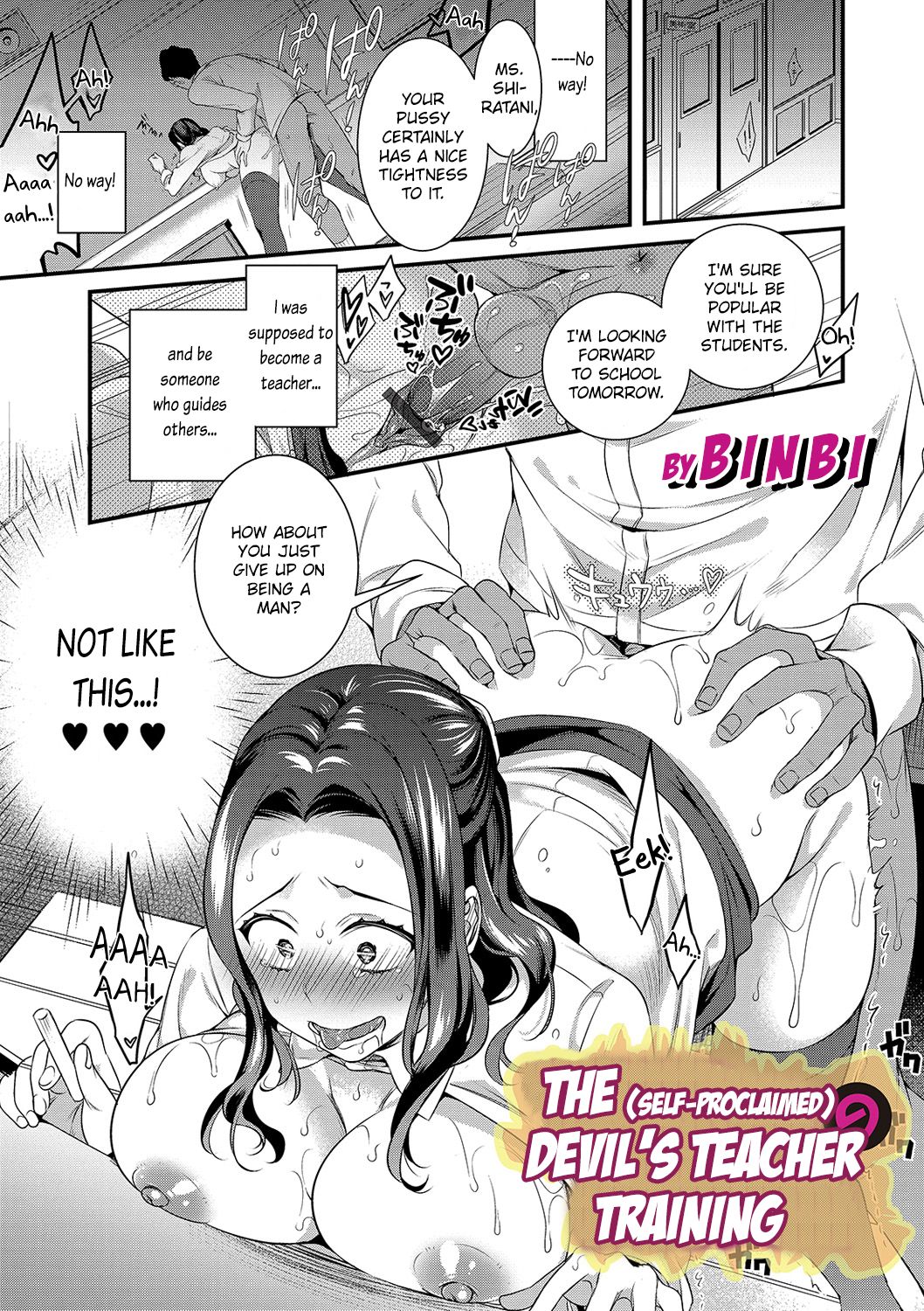 Teacher Training Series — The Self-Proclaimed Devil’s Instructor Fucks His Students Raw [Binbi]