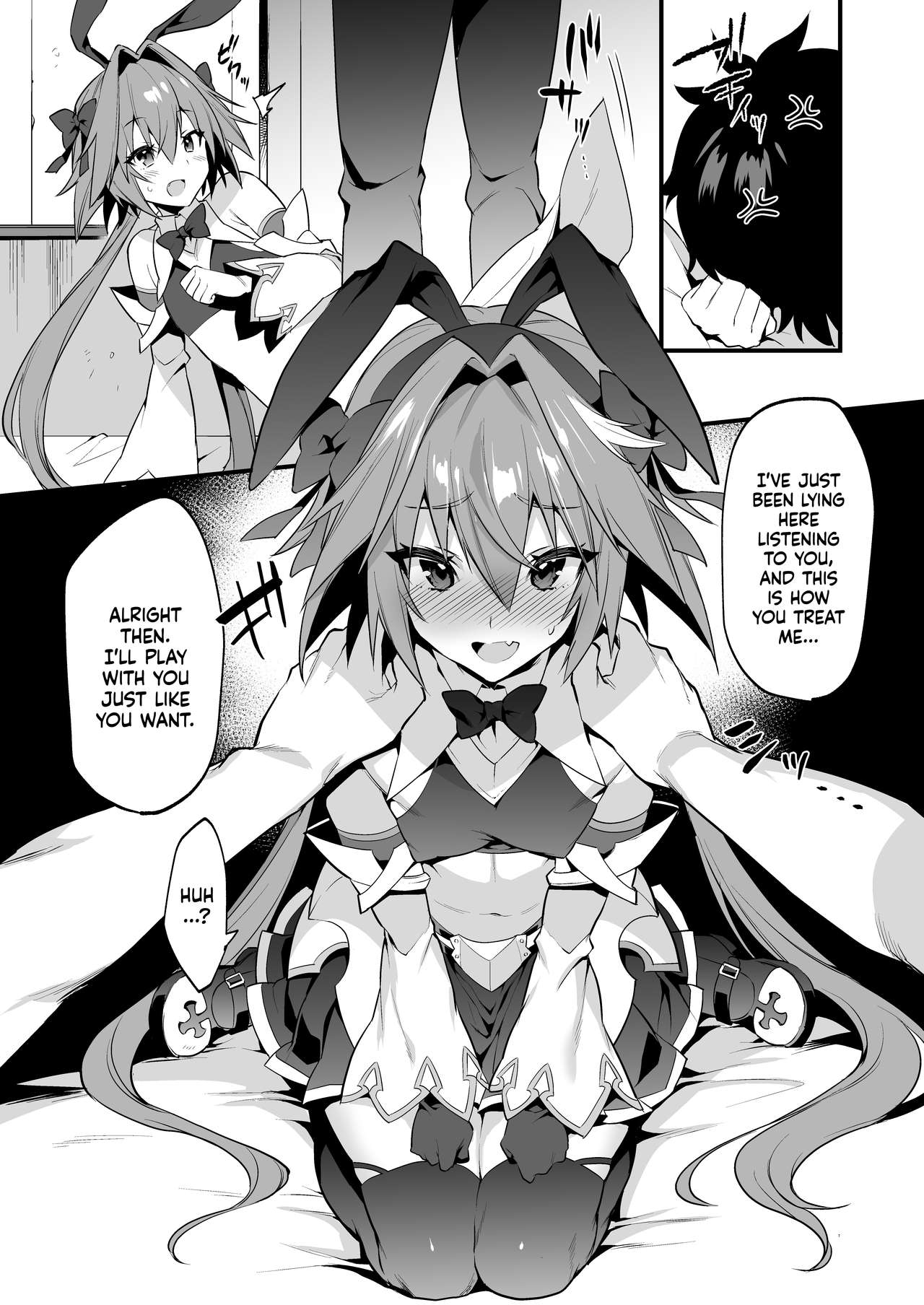 Teasing Series — Astolfo gets teased and dominated in intense rough playful action [Morittokoke (Morikoke)] Astolfo Korashime Hon