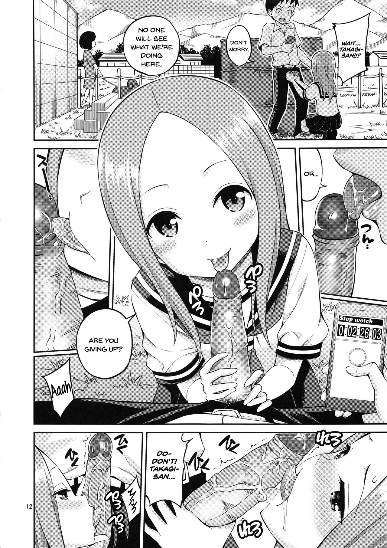 Teasing Series — Expert Teasing Girlfriend Torments Shy Boyfriend Into Uncontrollable Creampie Fuck [C96 Popochichi Yahiro Pochi Torokashi Jouzu no Takagi-san Soredemo Ayumu wa Hametekuru English Hennojin Dec]