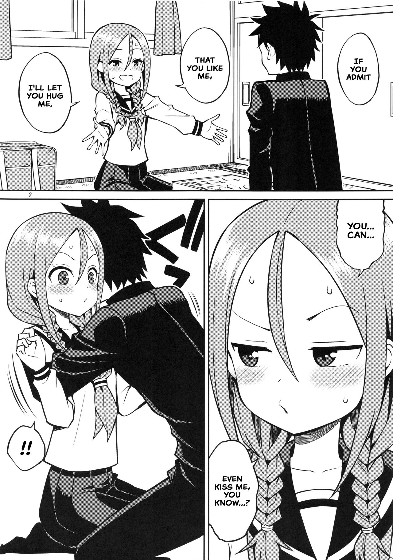Teasing Series — Expert Teasing Girlfriend Torments Shy Boyfriend Into Uncontrollable Creampie Fuck [C96 Popochichi Yahiro Pochi Torokashi Jouzu no Takagi-san Soredemo Ayumu wa Hametekuru English Hennojin Dec]