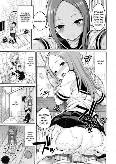 Teasing Series — Expert Teasing Girlfriend Torments Shy Boyfriend Into Uncontrollable Creampie Fuck [C96 Popochichi Yahiro Pochi Torokashi Jouzu no Takagi-san Soredemo Ayumu wa Hametekuru English Hennojin Dec]