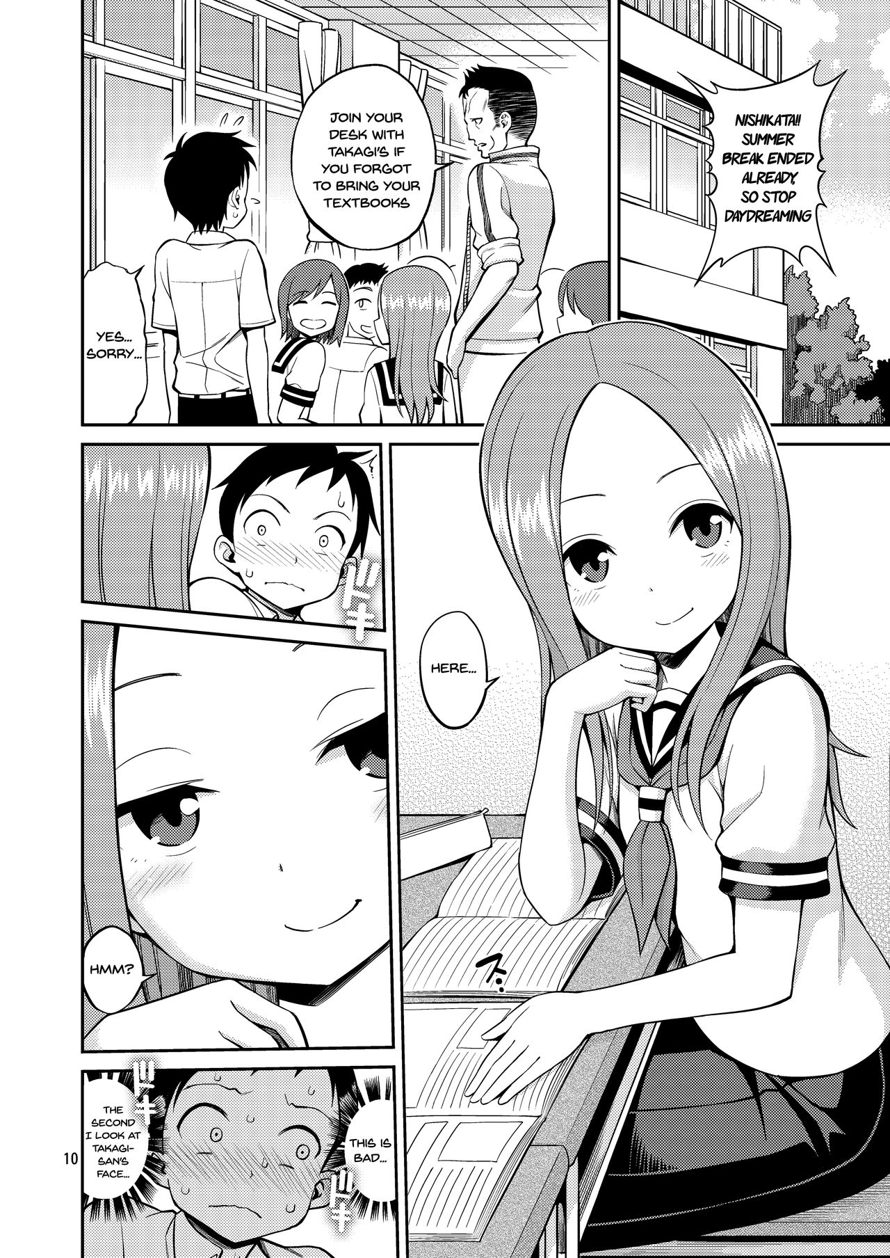 Teasing Series — Expert Teasing Takagi-san Gets Roughly Fucked and Creampied [Popochichi (Yahiro Pochi)]