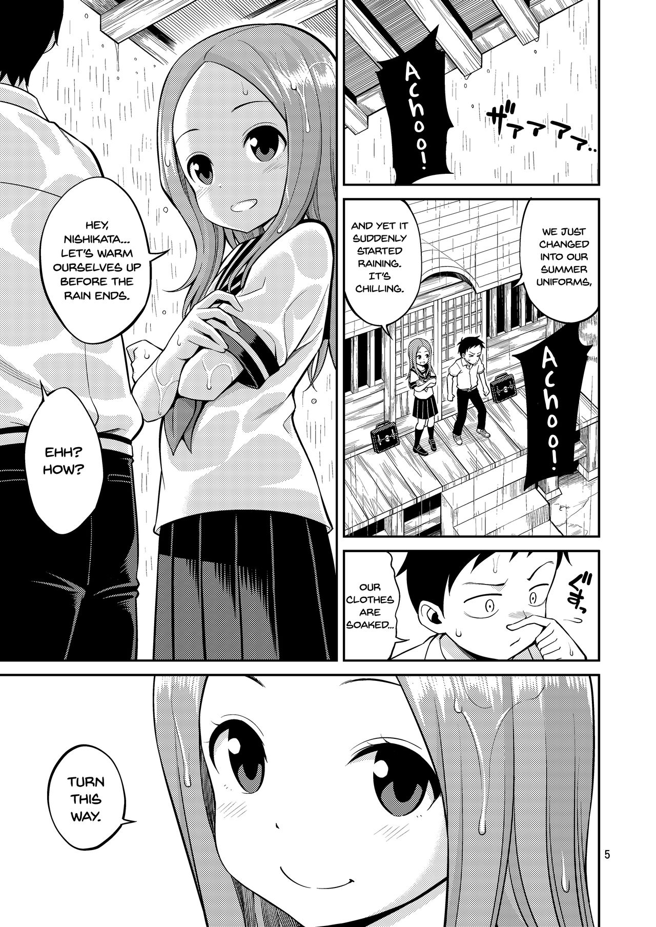 Teasing Series — Expert Teasing Takagi-san Gets Roughly Fucked and Creampied [Popochichi (Yahiro Pochi)]