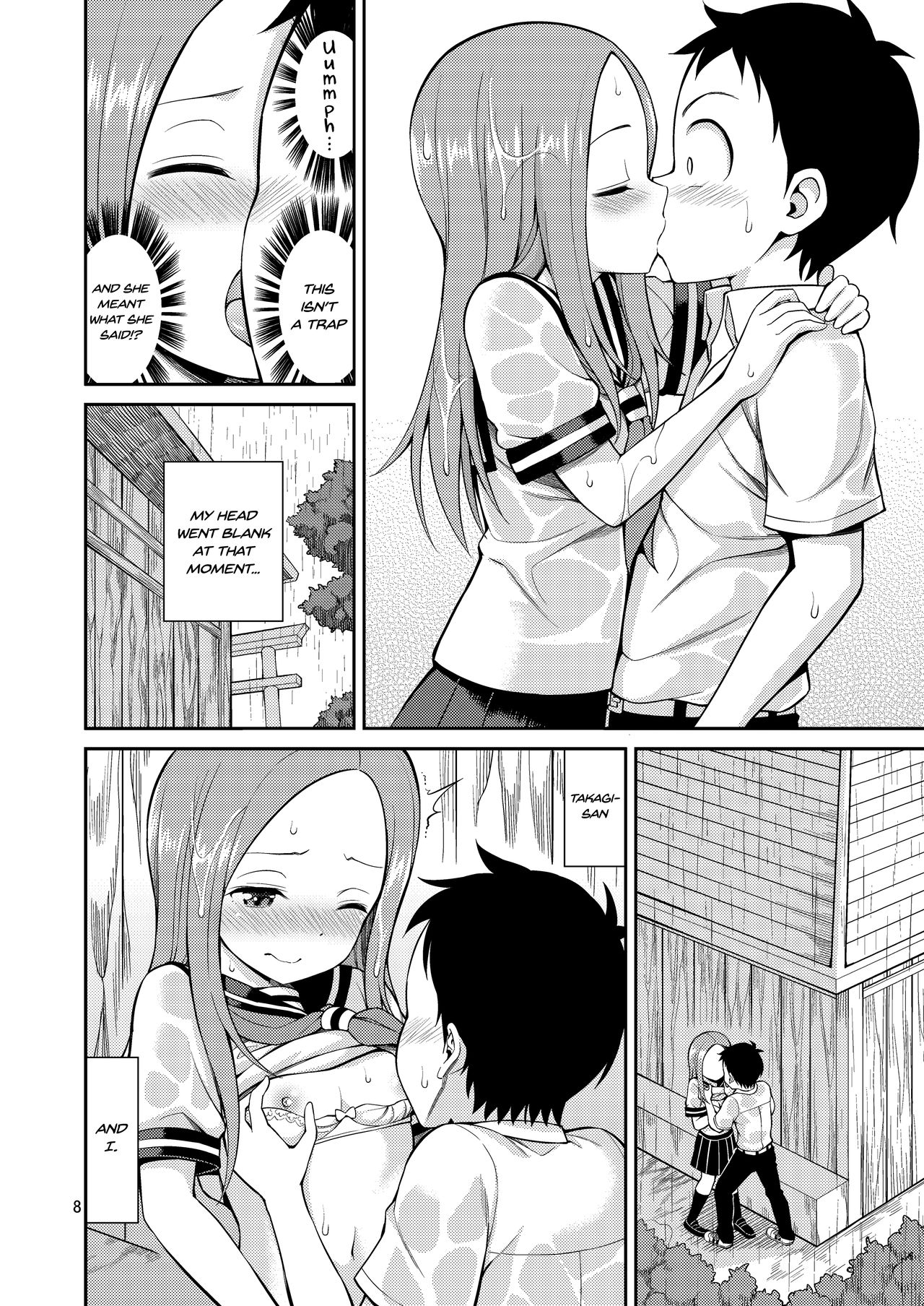 Teasing Series — Expert Teasing Takagi-san Gets Roughly Fucked and Creampied [Popochichi (Yahiro Pochi)]