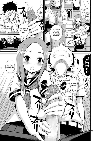Teasing Series — Expert Teasing Takagi-san Gets Roughly Fucked and Creampied [Popochichi (Yahiro Pochi)]