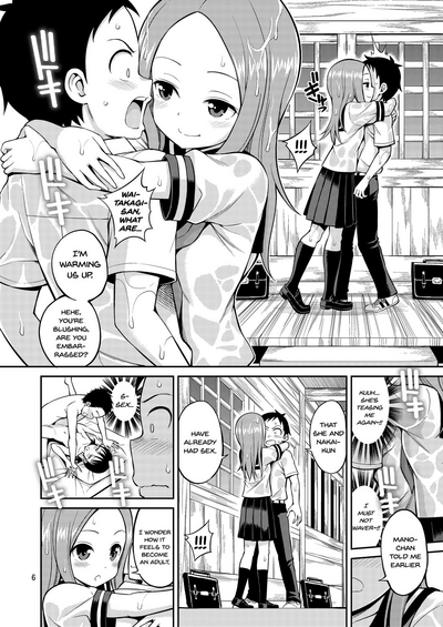 Teasing Series — Expert Teasing Takagi-san Gets Roughly Fucked and Creampied [Popochichi (Yahiro Pochi)]
