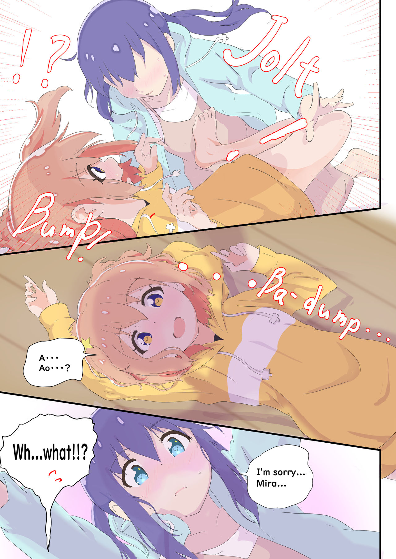 Teasing Series — Mira and Ao Can’t Control Their Horny Desires for Each Other [Muraimura]