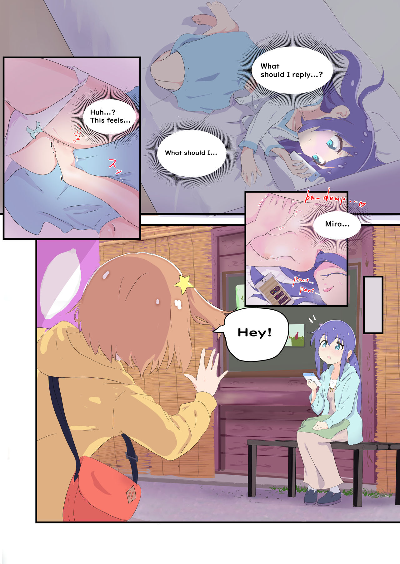 Teasing Series — Mira and Ao Can’t Control Their Horny Desires for Each Other [Muraimura]