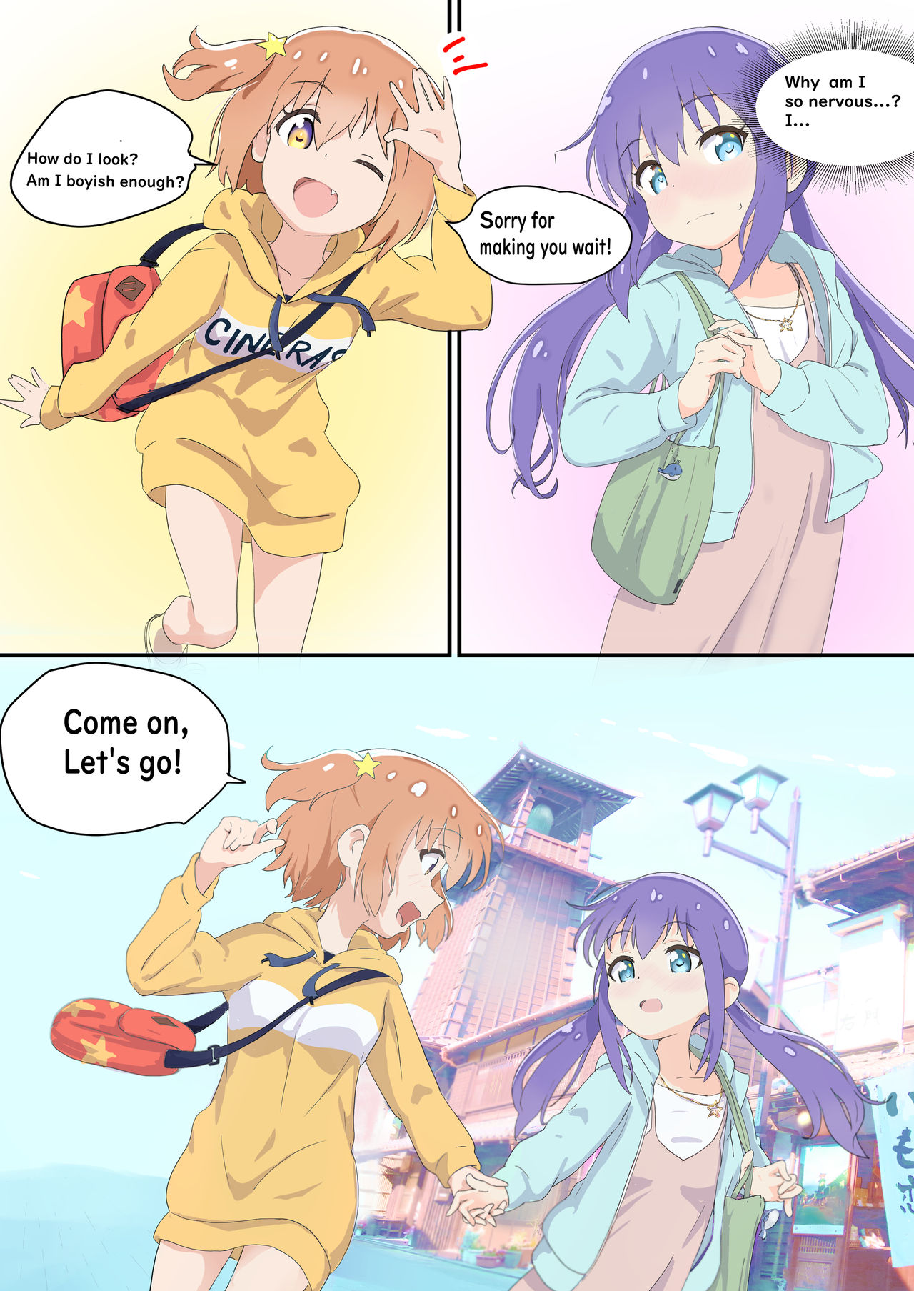 Teasing Series — Mira and Ao Can’t Control Their Horny Desires for Each Other [Muraimura]
