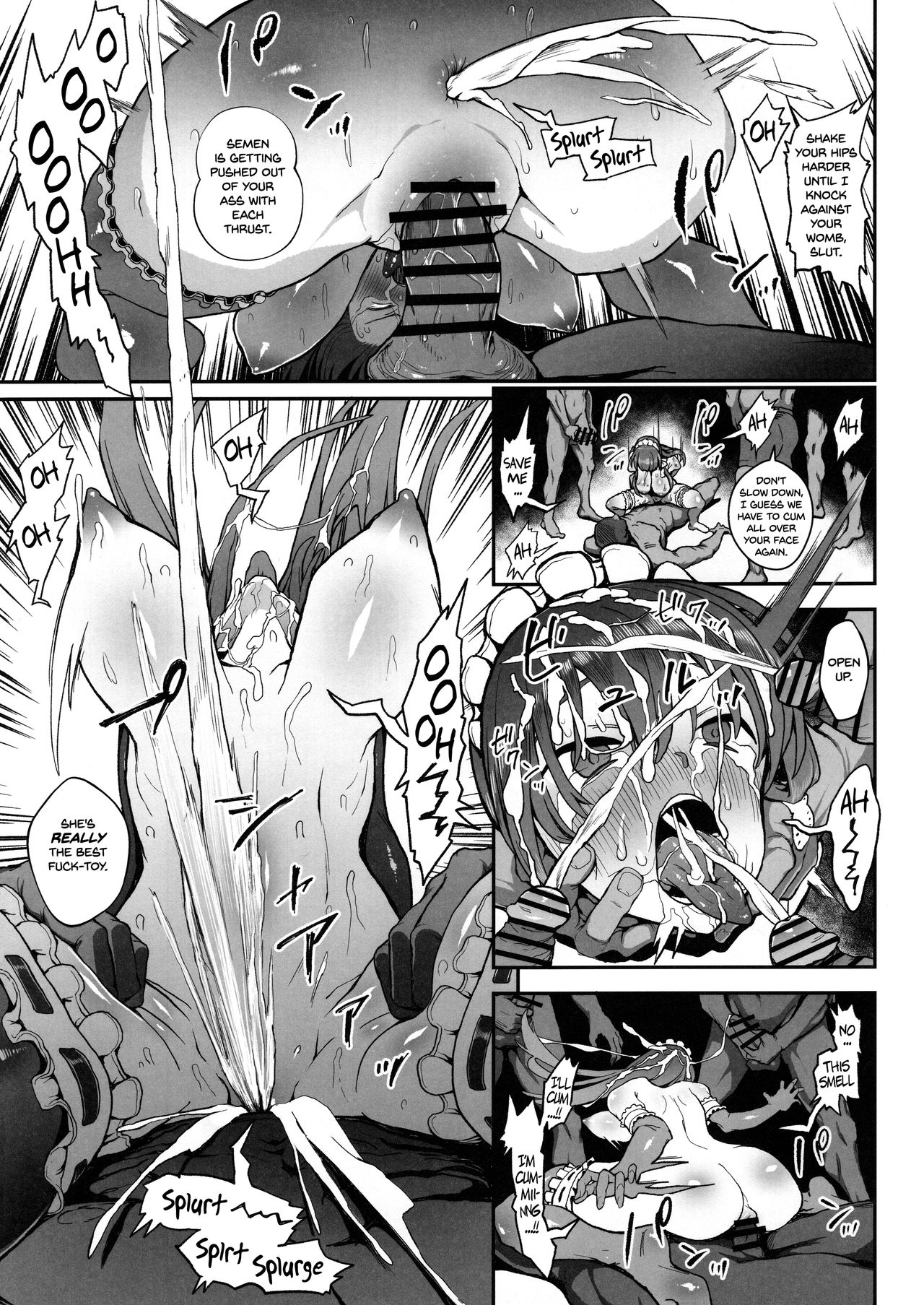 Teasing Series —  Punishment Depressed Fujibayashi Kyou Rough Discipline [C97 Karaage Market Aburi]