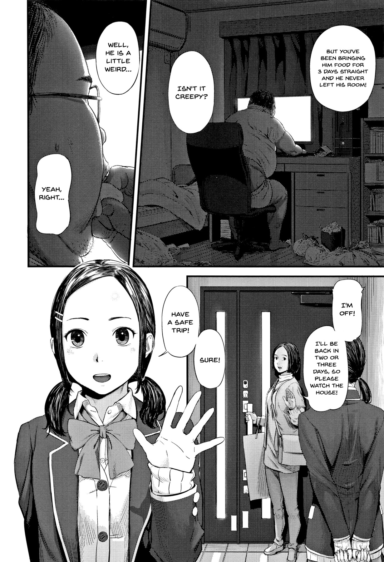 Teen Series — Answering Machine Fuck Session with a Horny Home Alone Schoolgirl [Turiganesou]