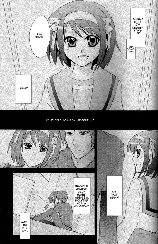 Teen Series —  Dream Fuck Session: Haruhi Gets Her Pussy Pounded in a Lewd Fantasy [C75 Butajiru Fujimura Q English]
