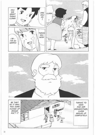 Teen Series — Heidi’s Alpine Fuck Fest  [C61 Daisuki! Beachkun Masa Ikku Calpis Gekijou Calpis Theater Aa… Natsukashi no Heroine-tachi!! Vol. 1 Soukangou Alps no Shoujo Heidi English Satoru]