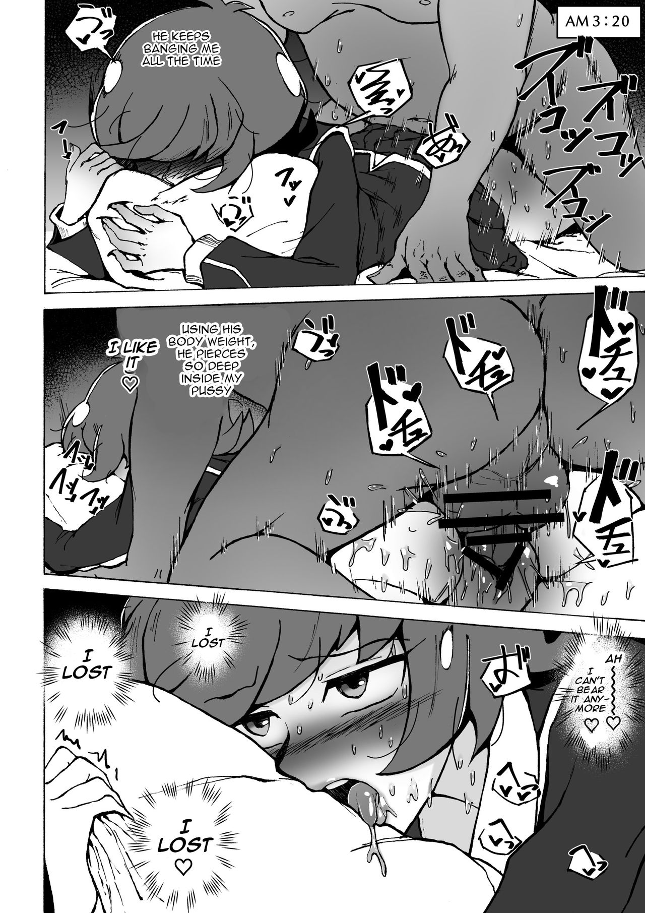 Teen Series — High School Girl Enjojo Gets Knocked Up by a Dirty Old Man’s Creampie