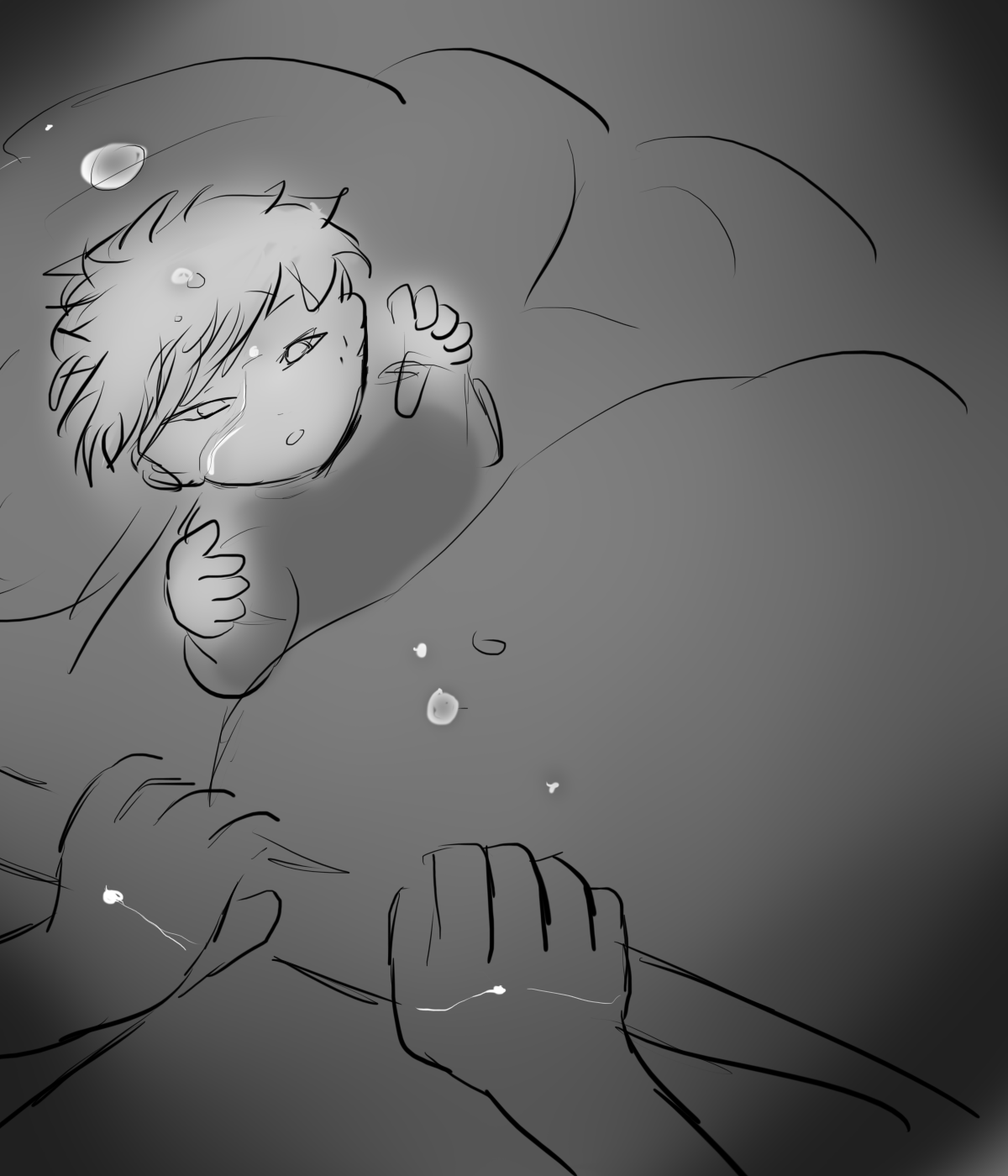 Teen Series — Kairi gets roughly double penetrated by massive cocks after being captured  [Kairi trapped 2]