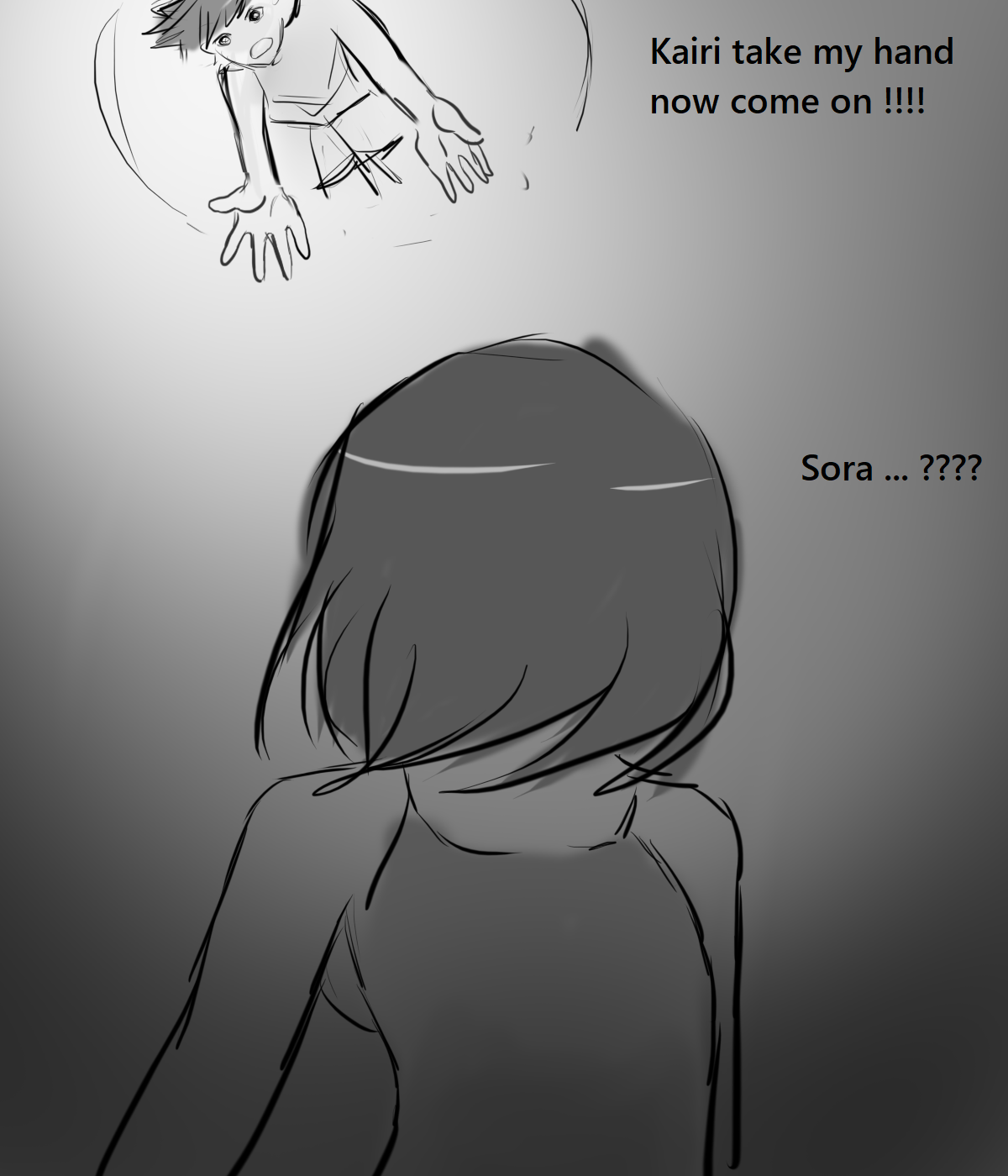 Teen Series — Kairi gets roughly double penetrated by massive cocks after being captured  [Kairi trapped 2]