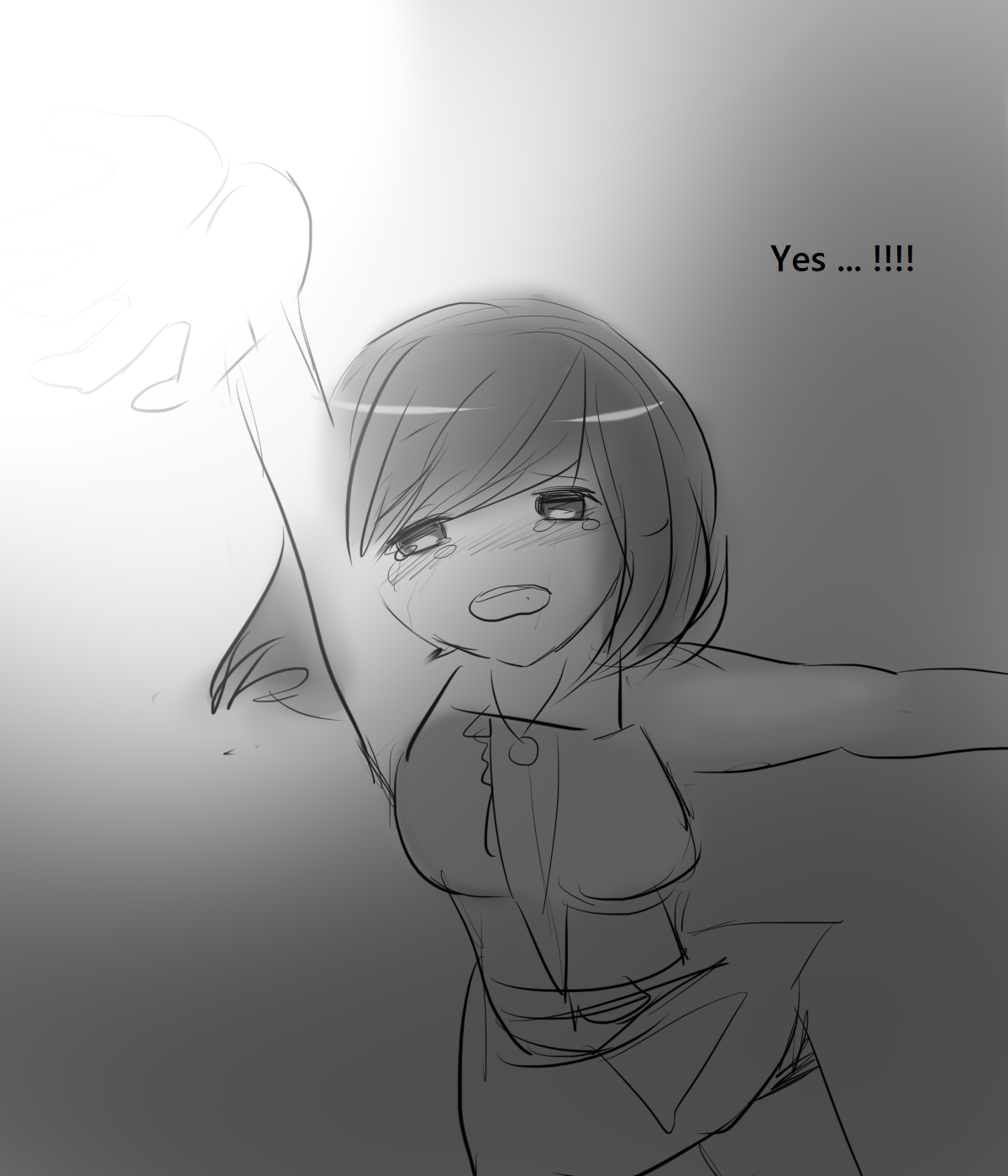 Teen Series — Kairi gets roughly double penetrated by massive cocks after being captured  [Kairi trapped 2]